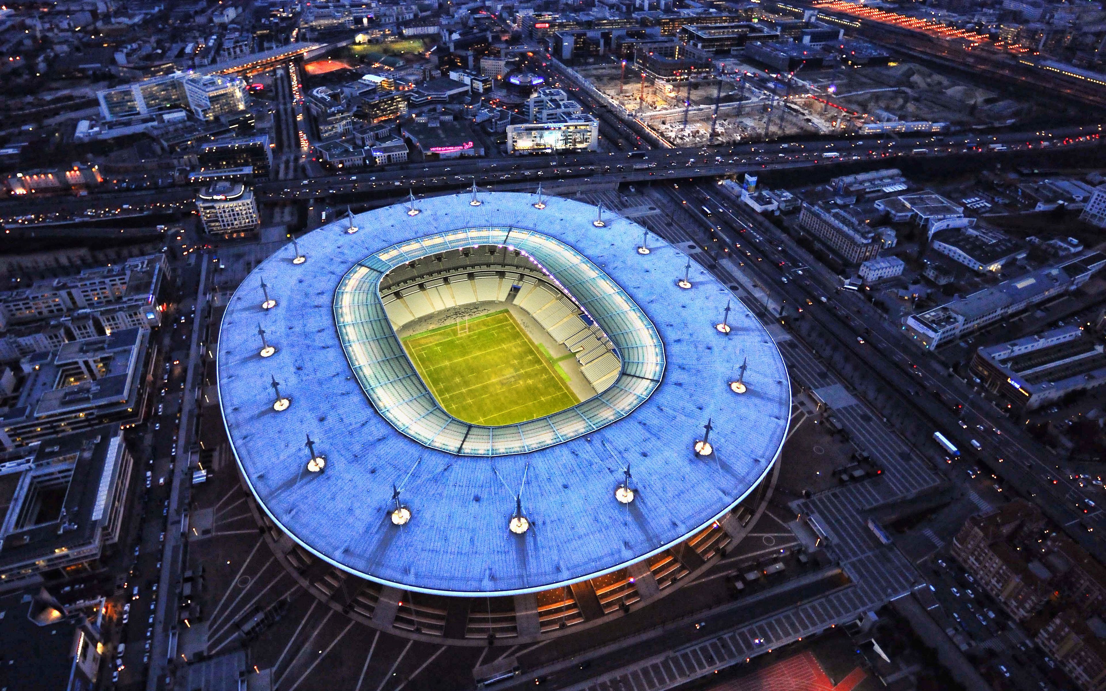 3840x2400 PSG Stadium Wallpaper