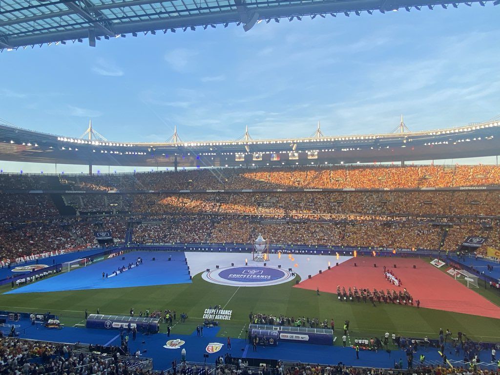 1024x768 Just over 15 minutes to go until the Coupe de France final kicks off at the Stade de France