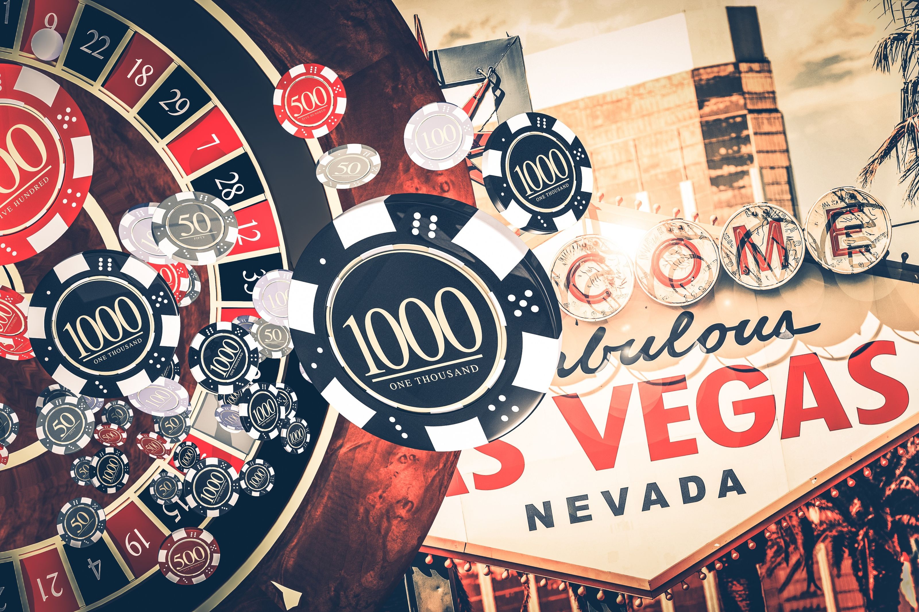 3200x2133 Las Vegas Casino Wall Mural