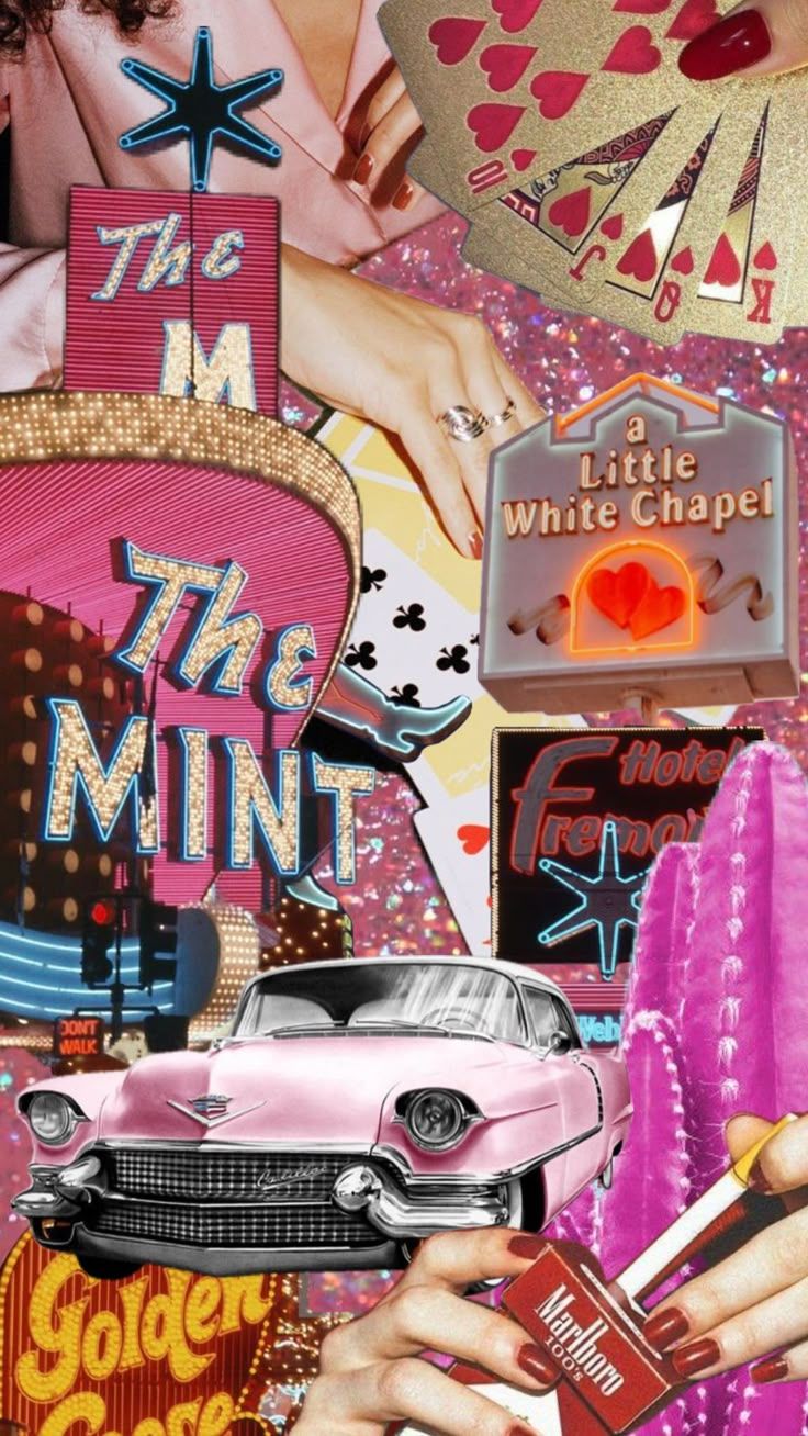 736x1308 lasvegas #city #casino #nevada #vintage #vibes #music #wallpaper #pink #pinkaesthetic #aesthetic