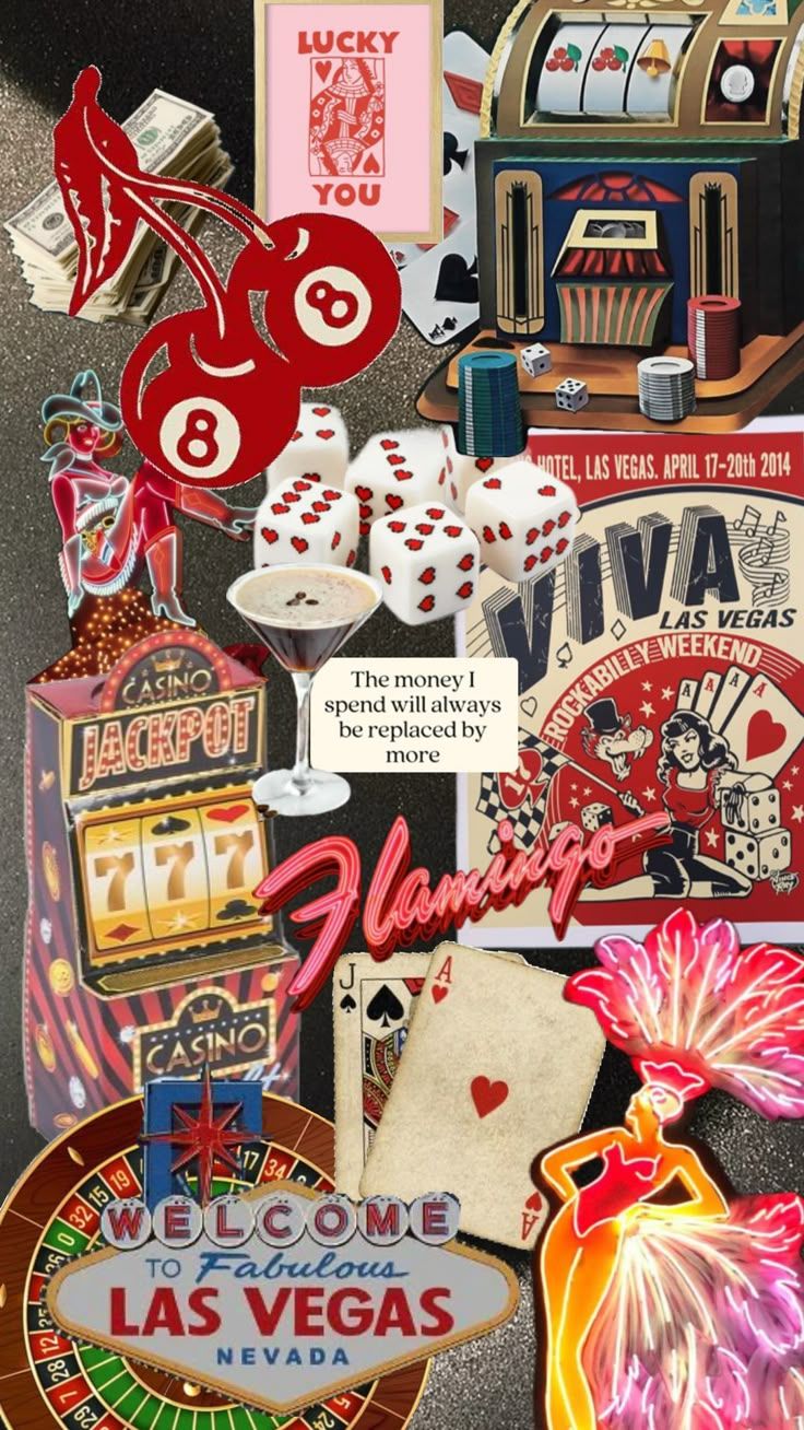 736x1308 Vegas iphone wallpaper. Las vegas mood board, Vegas mood board aesthetic, Casino vibes