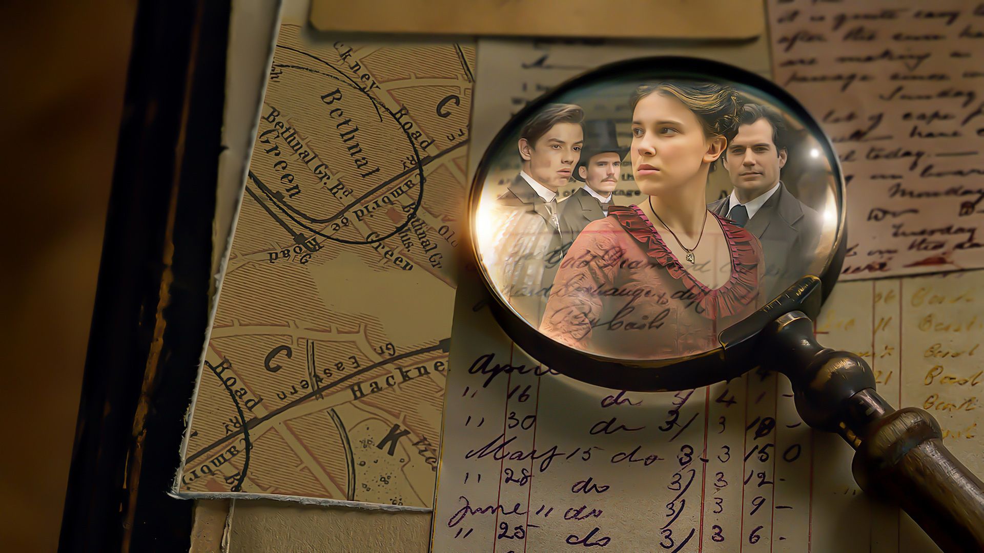 1920x1080 Enola Holmes Wallpaper
