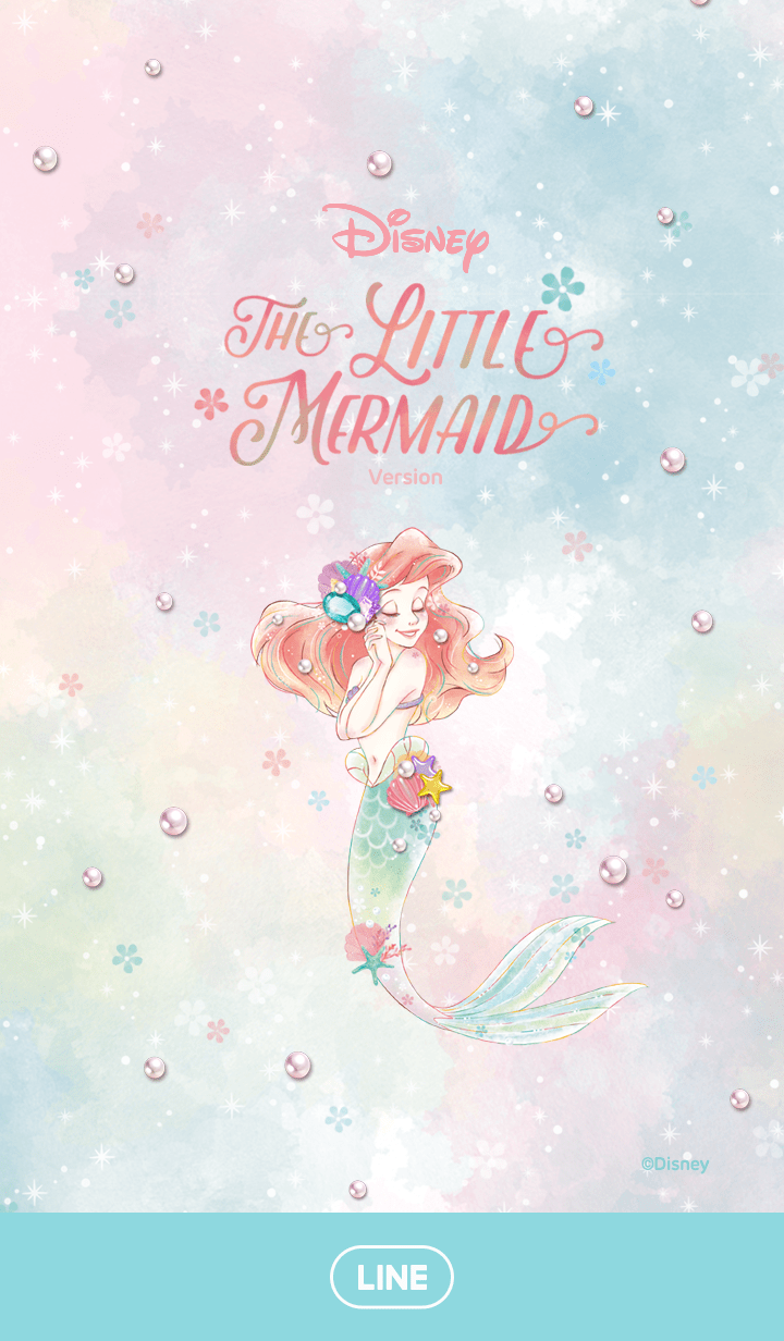 720x1232 小美人魚（寶石版）. Mermaid wallpaper, Little mermaid wallpaper