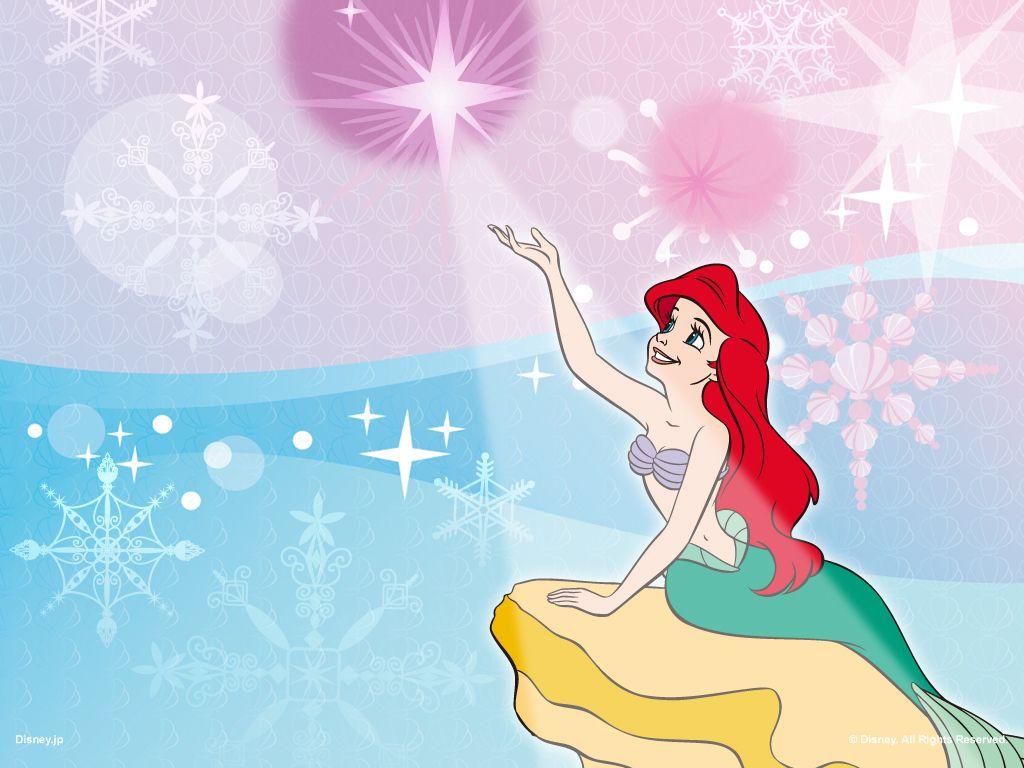 1024x768 The Little Mermaid Princess Wallpaper