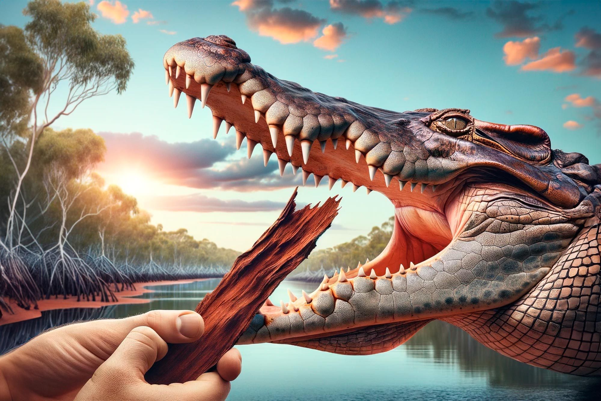 2000x1333 When Nature Bites Back: Crocodile Attack Sparks Year Project To Create Pain Relief Gel