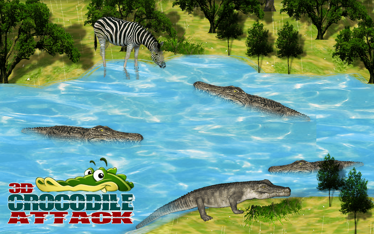 1280x800 Crocodile Attack 3D on Amazon Appstore