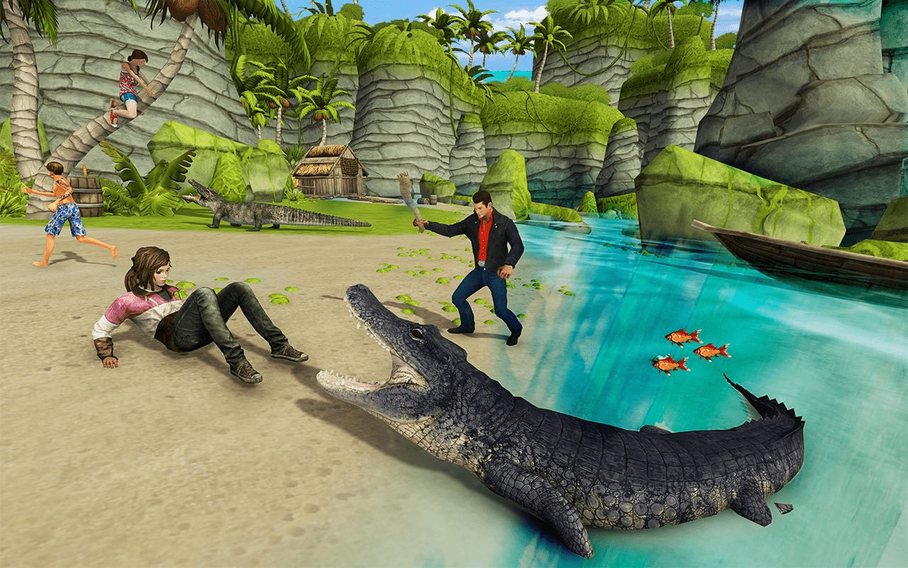 1280x800 Hungry Crocodile Attack : Crocodile Games on Amazon Appstore