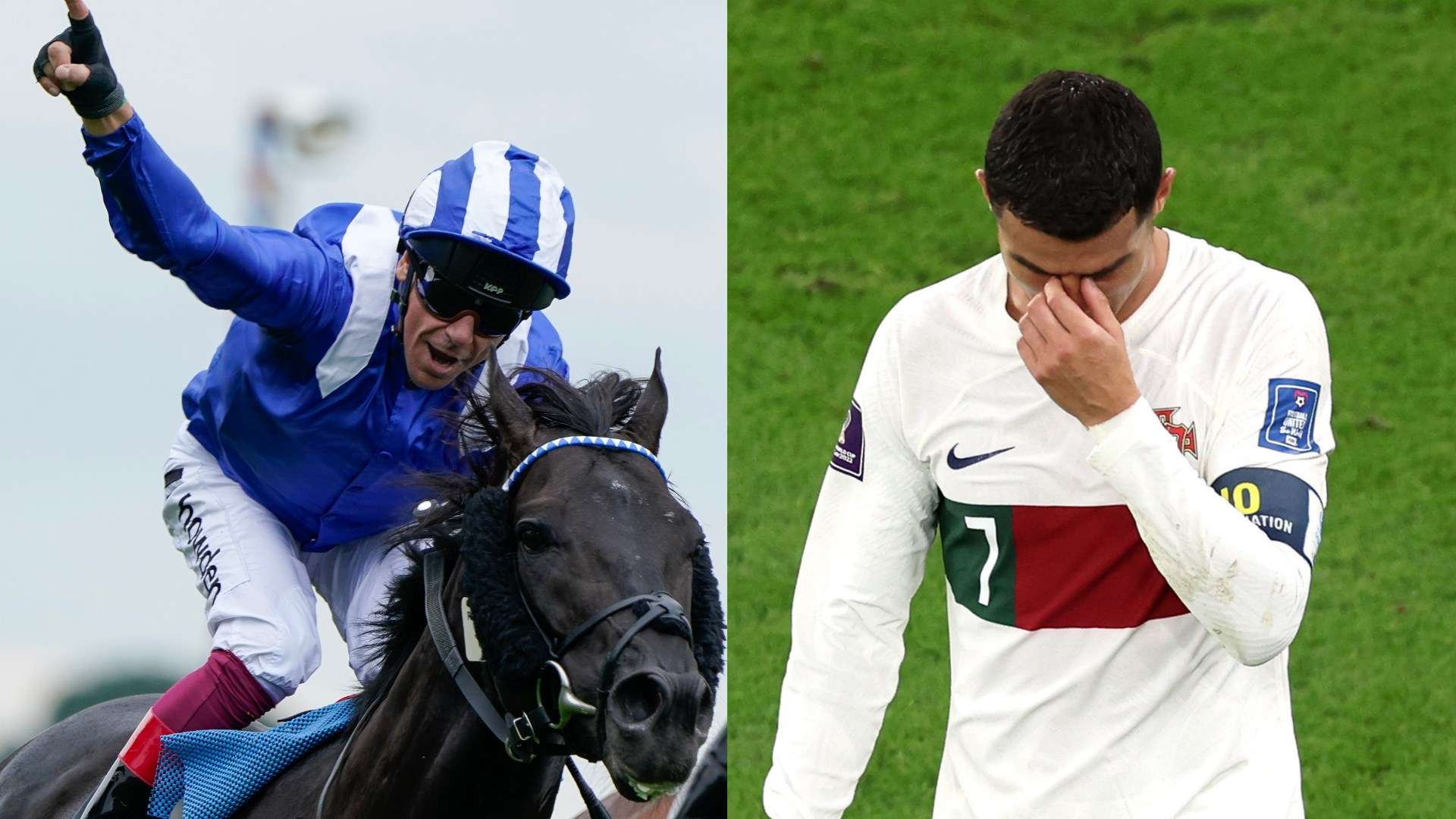 1920x1080 Didn't want to end up like that' Ronaldo's relegation to Portugal bench at 2022 World Cup influenced Horse Racing legend Frankie Dettori's retirement decision