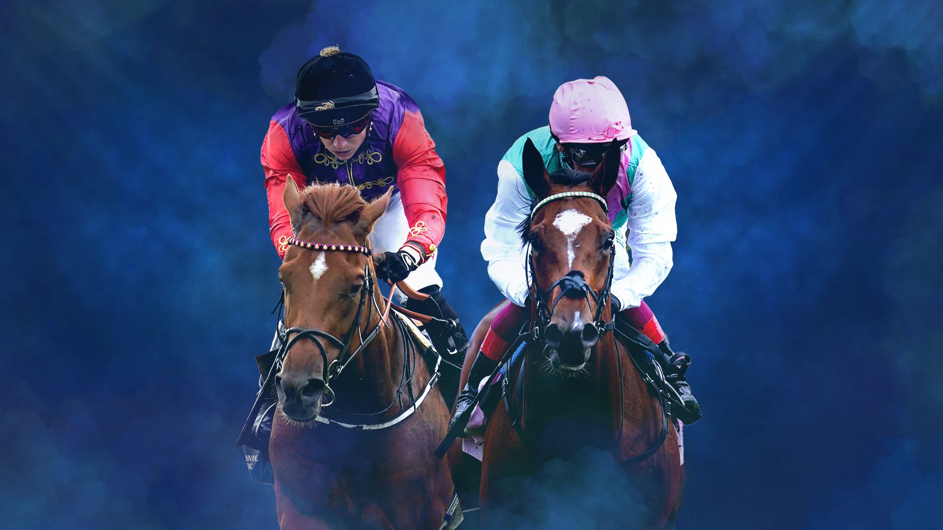 1920x1080 Frankie Dettori and The King in focus at Doncaster as Desert Hero, Arrest and Gregory do battle in St Leger
