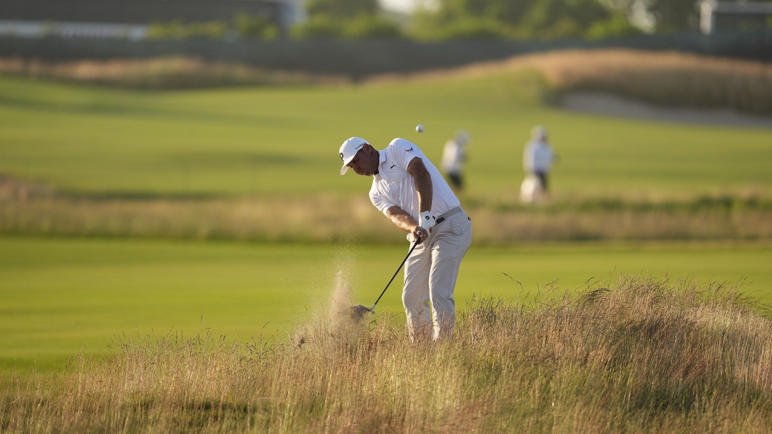 2560x1440 Wyndham Clark has lowest opening round at Shinnecock Hills to lead US Open
