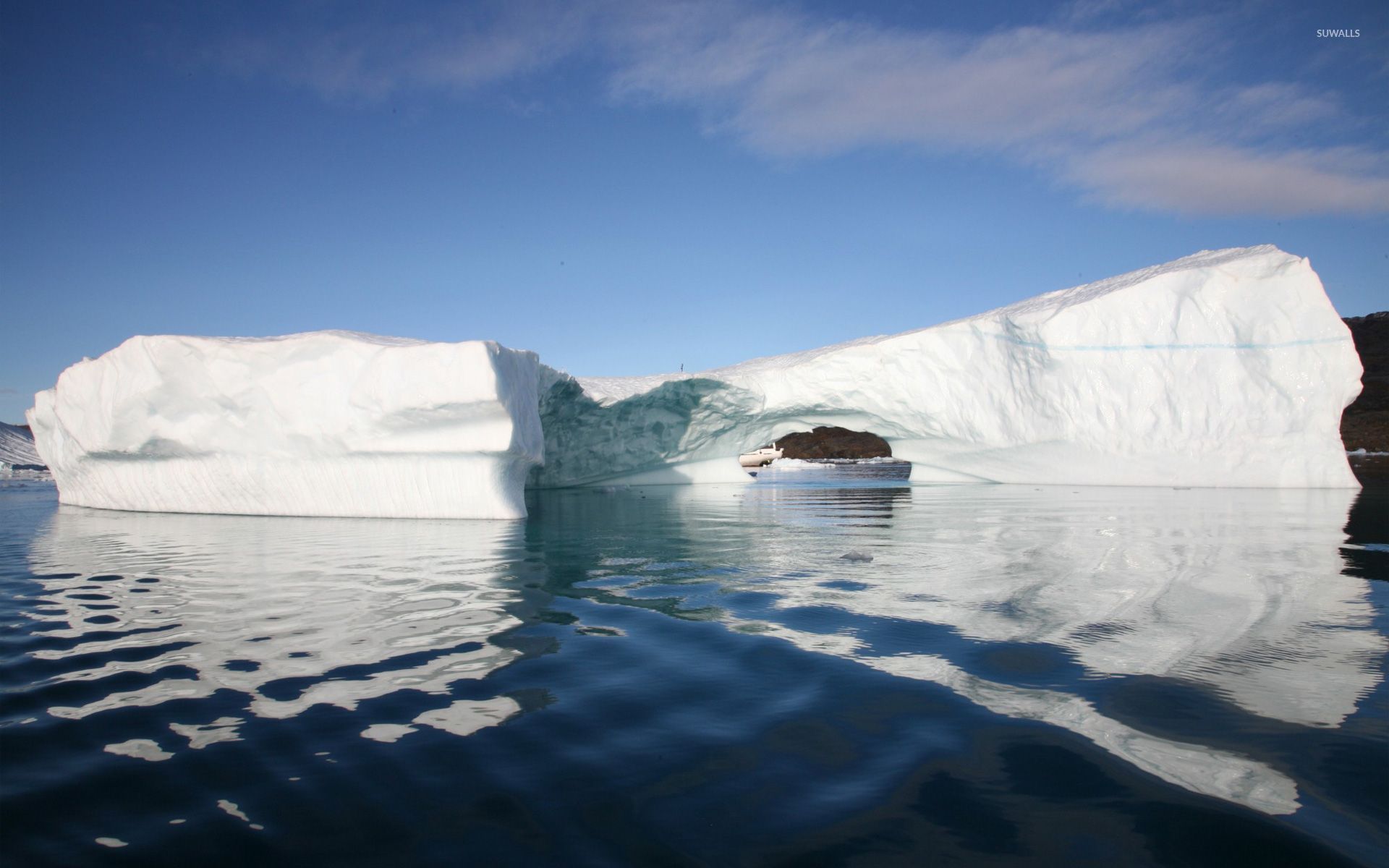 1920x1200 Icebergs in Disko Bay, Greenland [2] wallpaper wallpaper