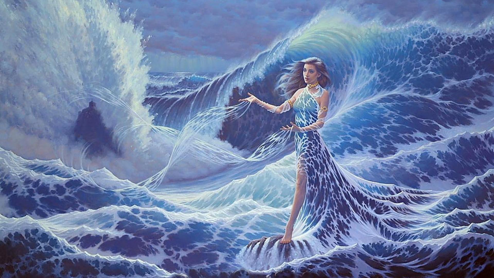 1920x1080 Mermaid Background
