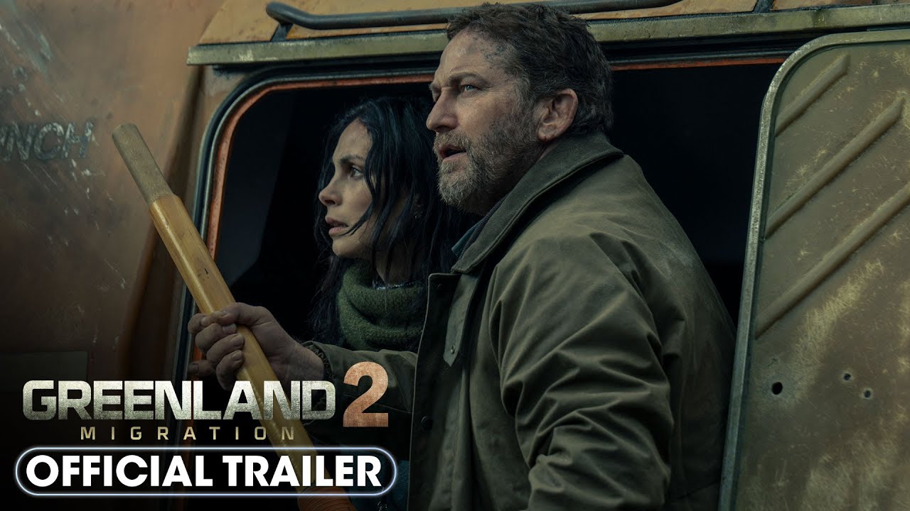 1280x720 Greenland 2: Migration (2026) Official 2 Butler, Morena Baccarin
