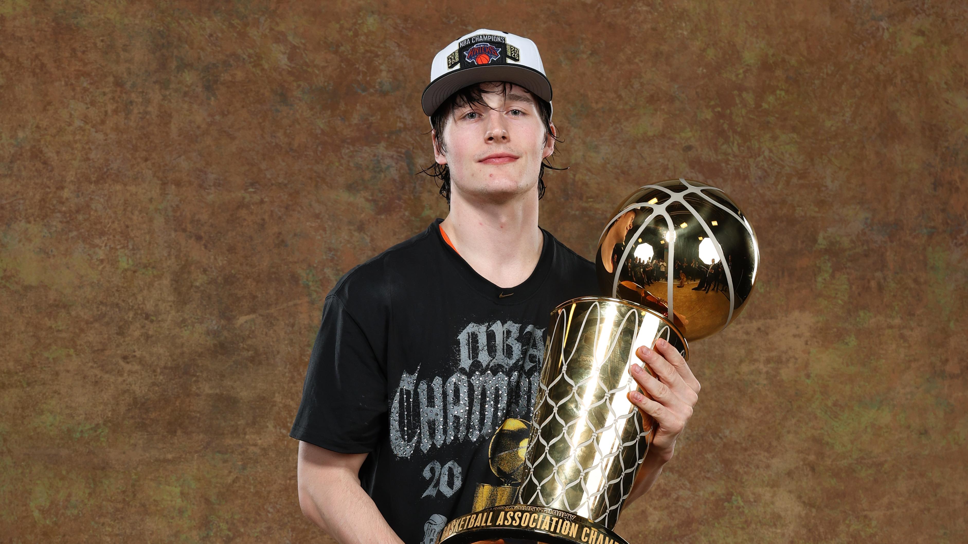 3764x2117 Knicks' Tyler Kolek Gives Middle Finger in Trending IG Photo After Winning NBA Title