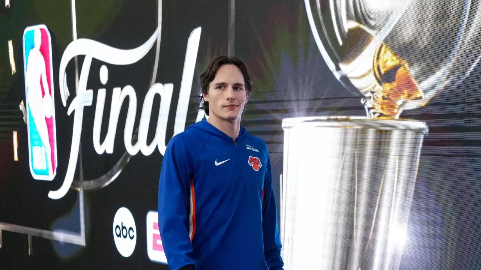 1600x900 Tyler Kolek Claims NBA Title With New York Knicks University Athletics