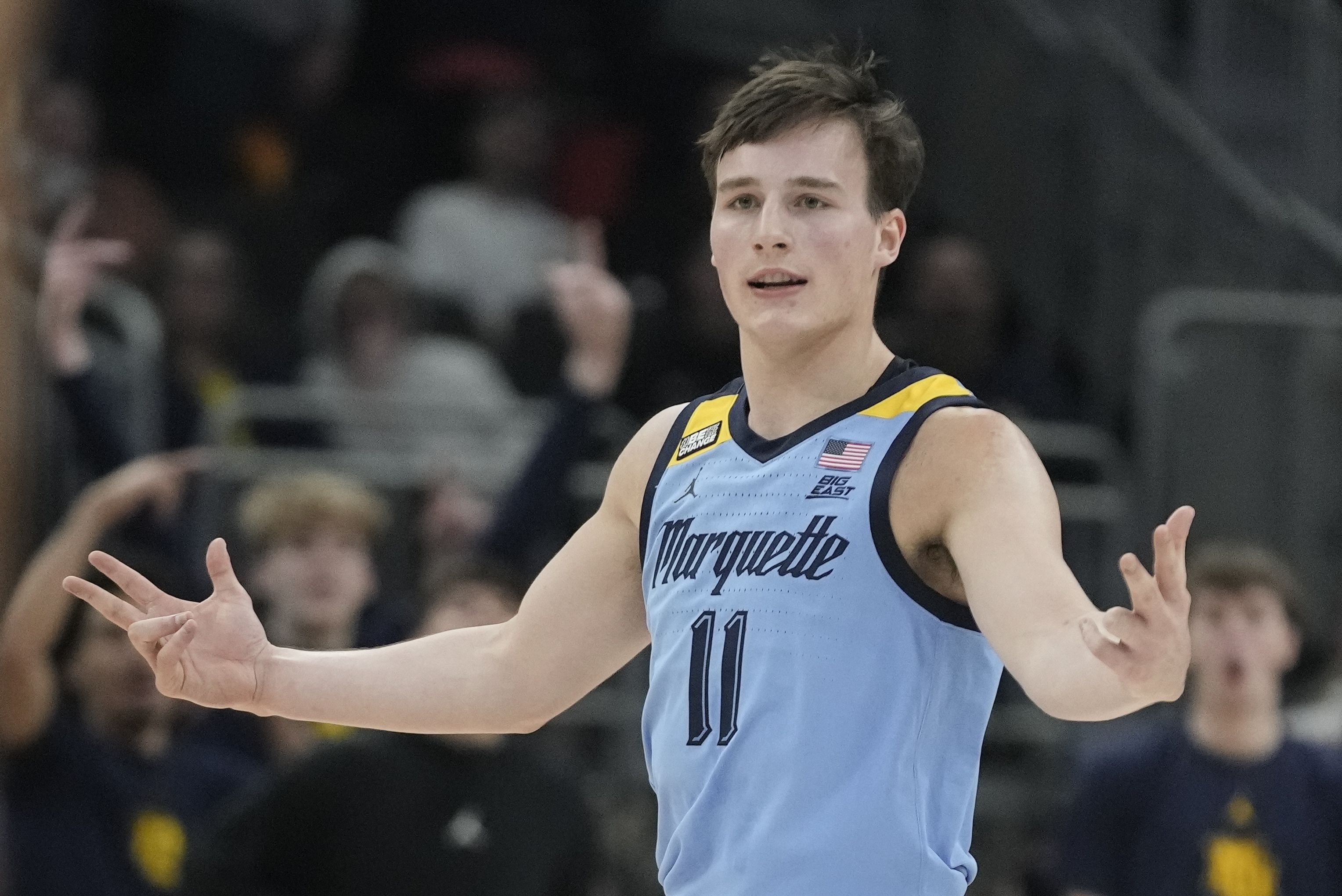 3056x2040 Kolek Scores 28 As Marquette Cruises Past Texas 86 65 In Big East Big 12 Battle