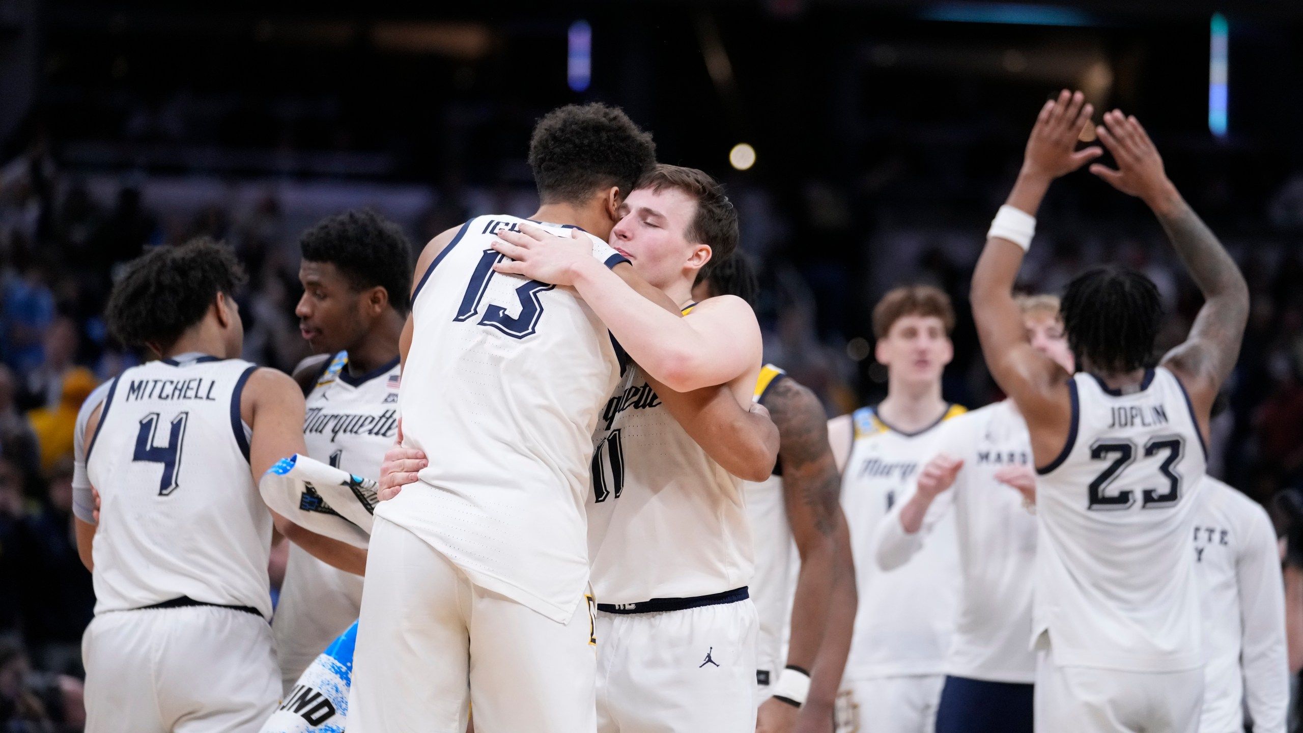 2560x1440 Tyler Kolek Leads Marquette To Sweet 16 With 81 77 March Madness Win Over Colorado