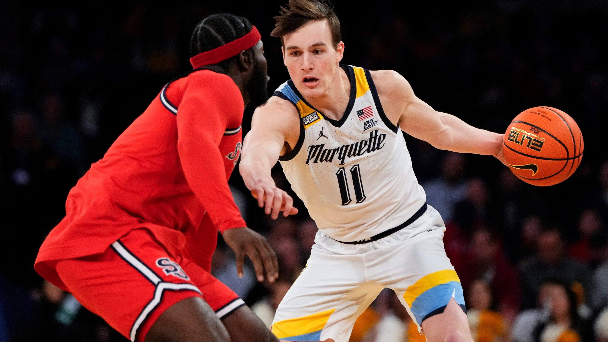 2560x1440 Kolek rallies Marquette past pesky St. John's in OT