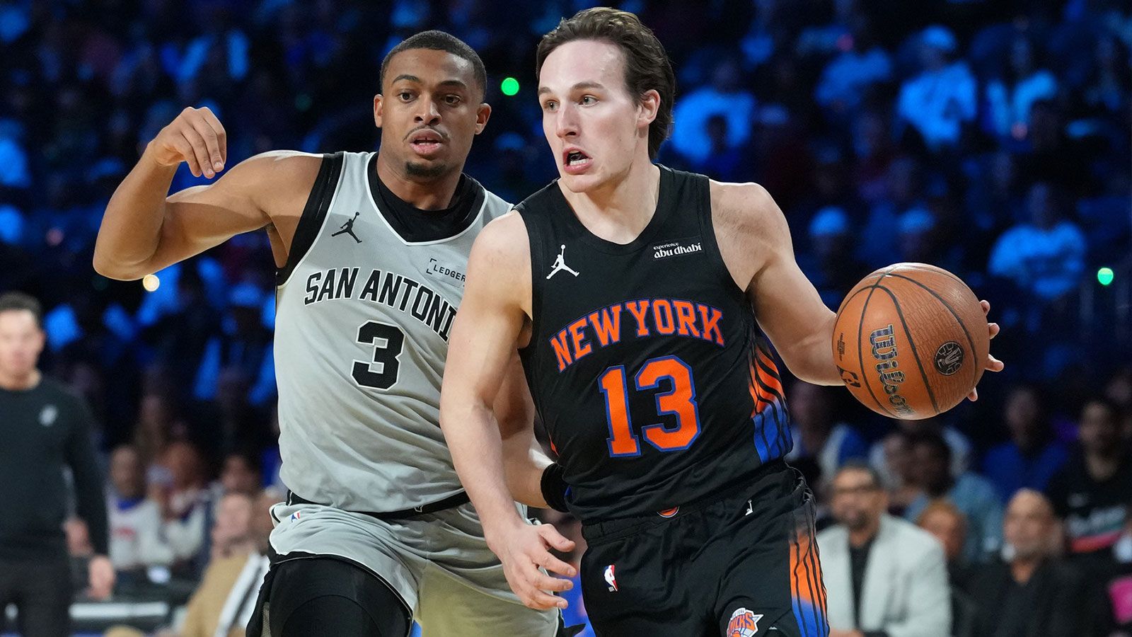 1600x900 Knicks news: Tyler Kolek recreates viral Kobe Bryant pose after 'playing so godd**n hard he got a hole in sock'