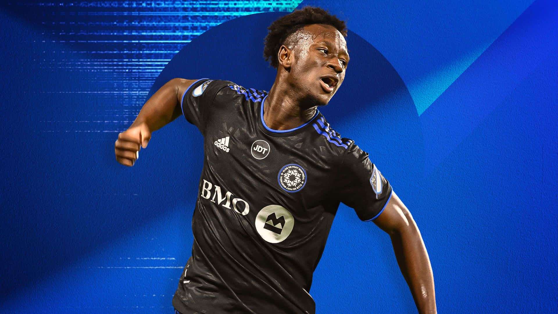 1920x1080 Download Ismaël Koné In CF Montréal Football Aesthetic Wallpaper