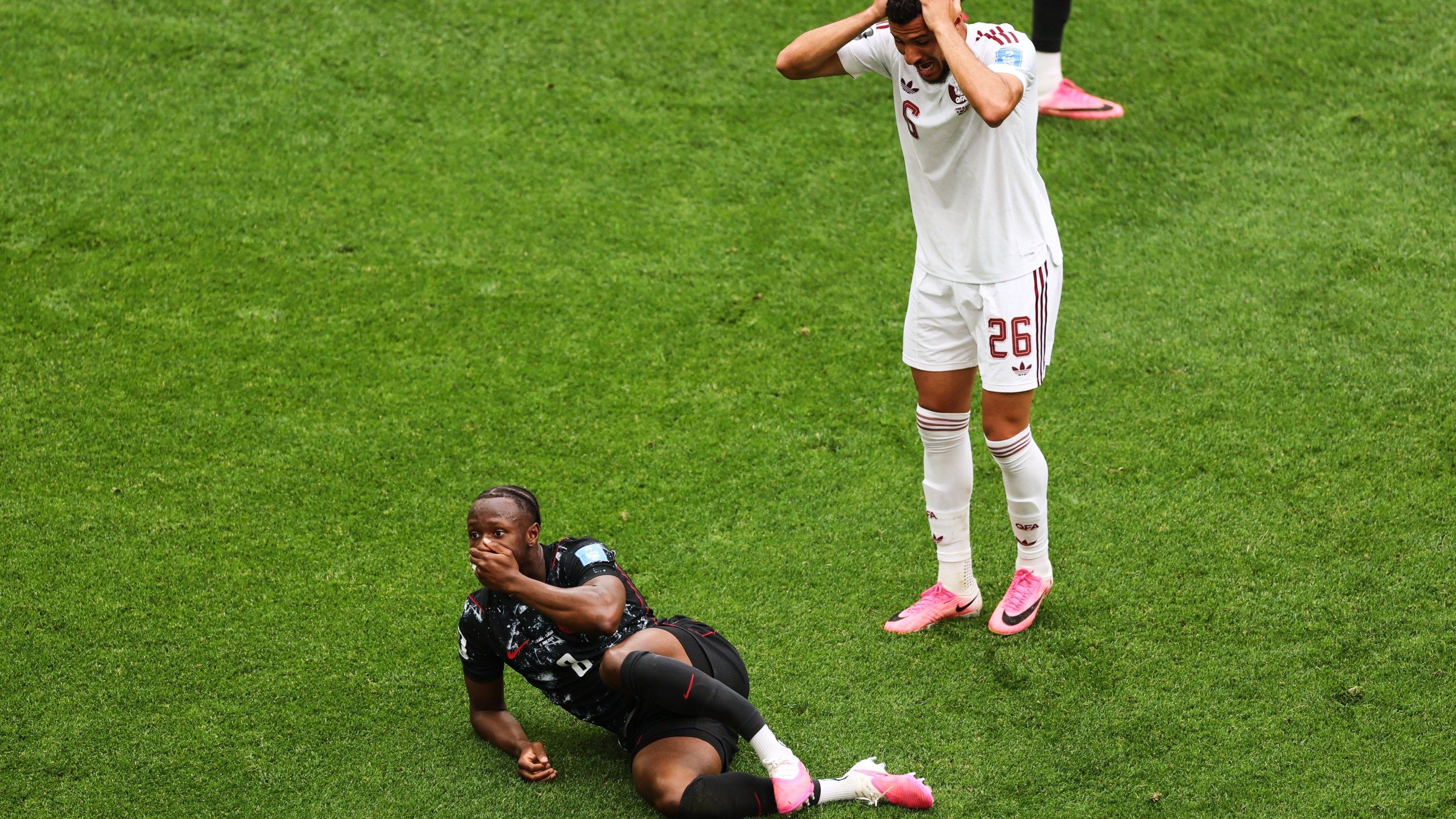 2560x1440 Jonathan David's Hat Trick Propels Canada To Its First World Cup Win, 6 0 Over Qatar