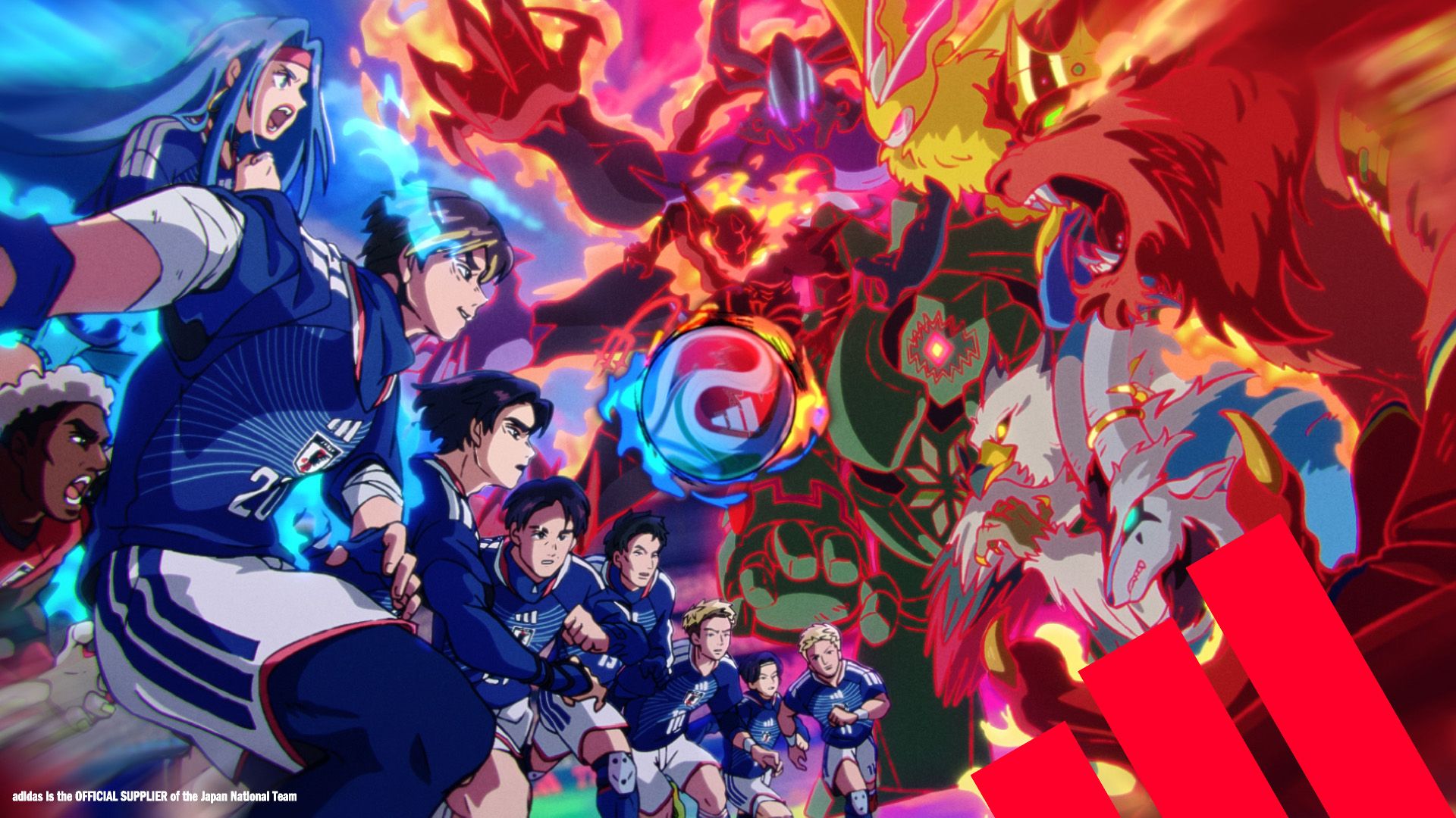 1920x1080 アディダス サッカー日本代表 2026 ユニフォーム. adidas football official（アディダスフットボール オフィシャル）. サッカーショップKAMO