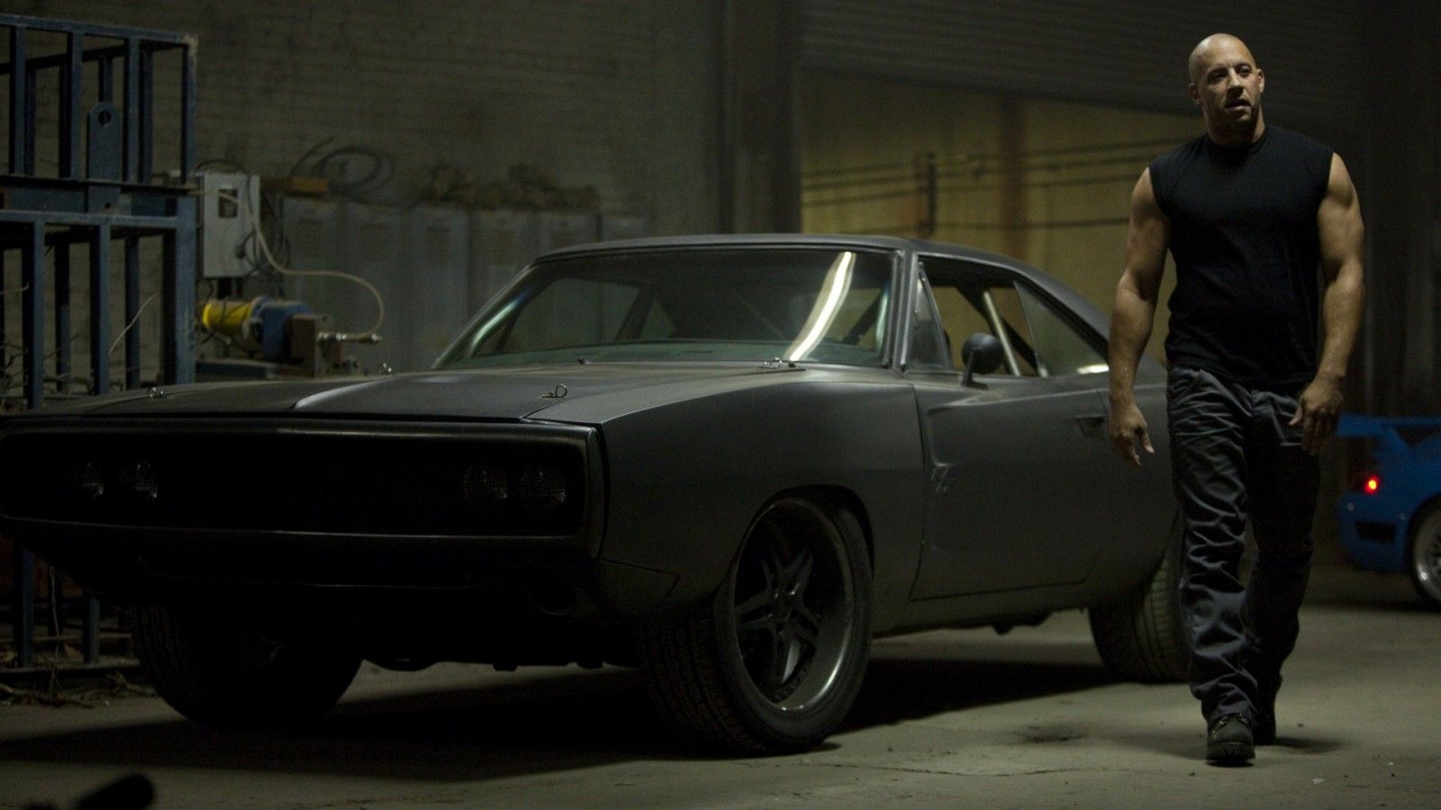 1600x900 Dominic Toretto With Black Dress HD Fast And Furious Wallpaper