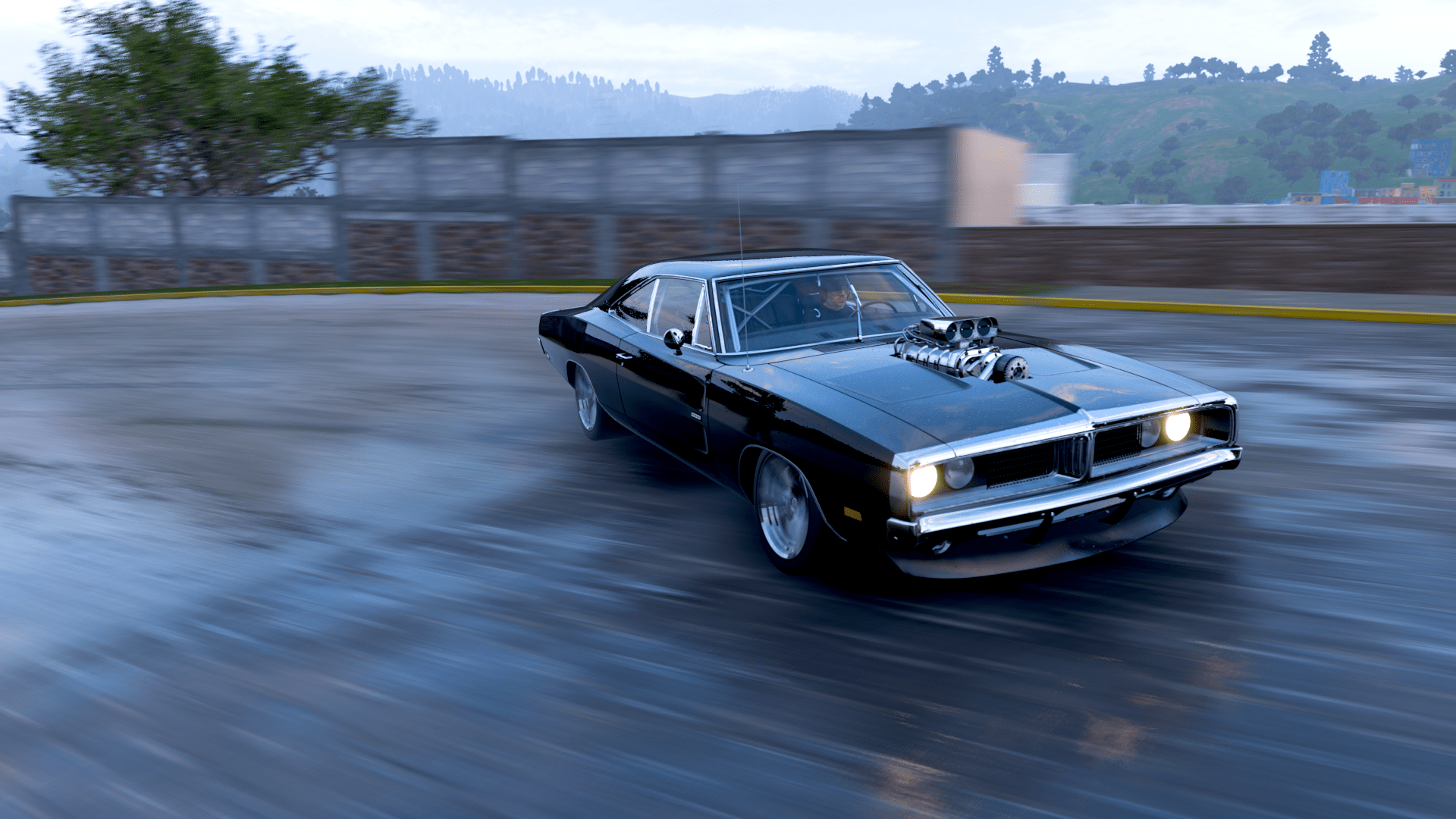1920x1080 1920x1080) Dom Toretto And Brian O'Conner's Charger R T And Toyota Supra In Forza Horizon 5