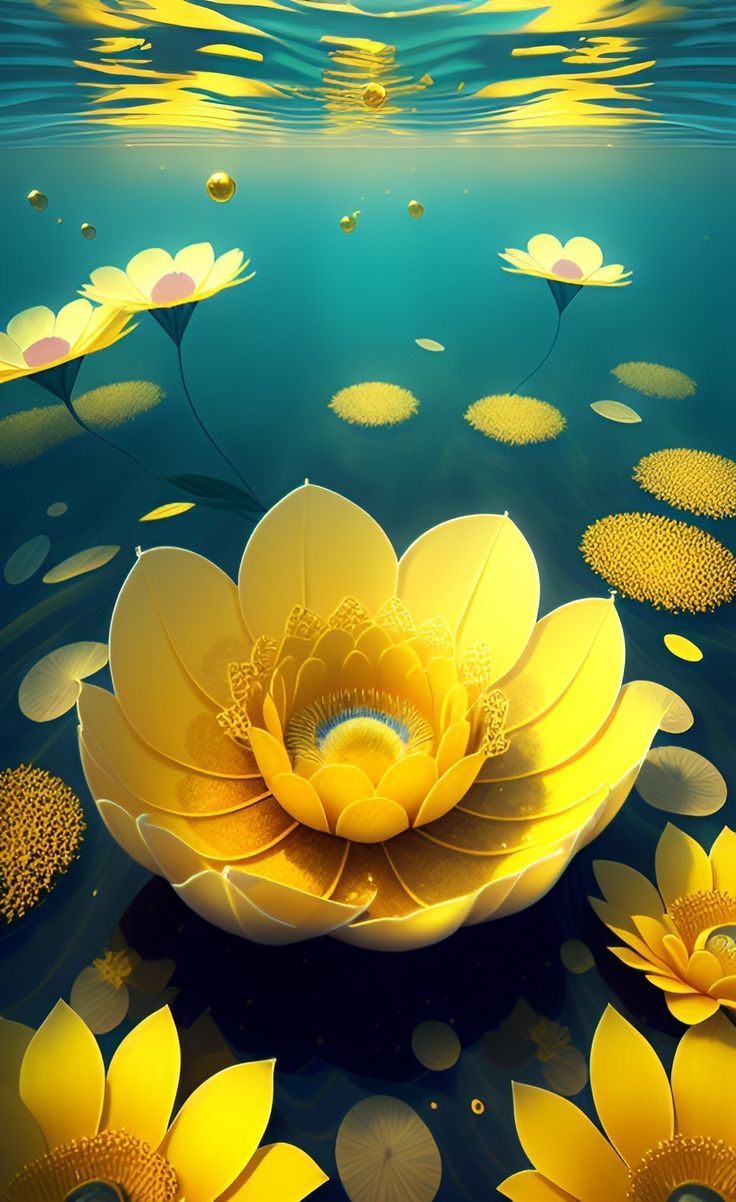 736x1202 Yellow Flowers