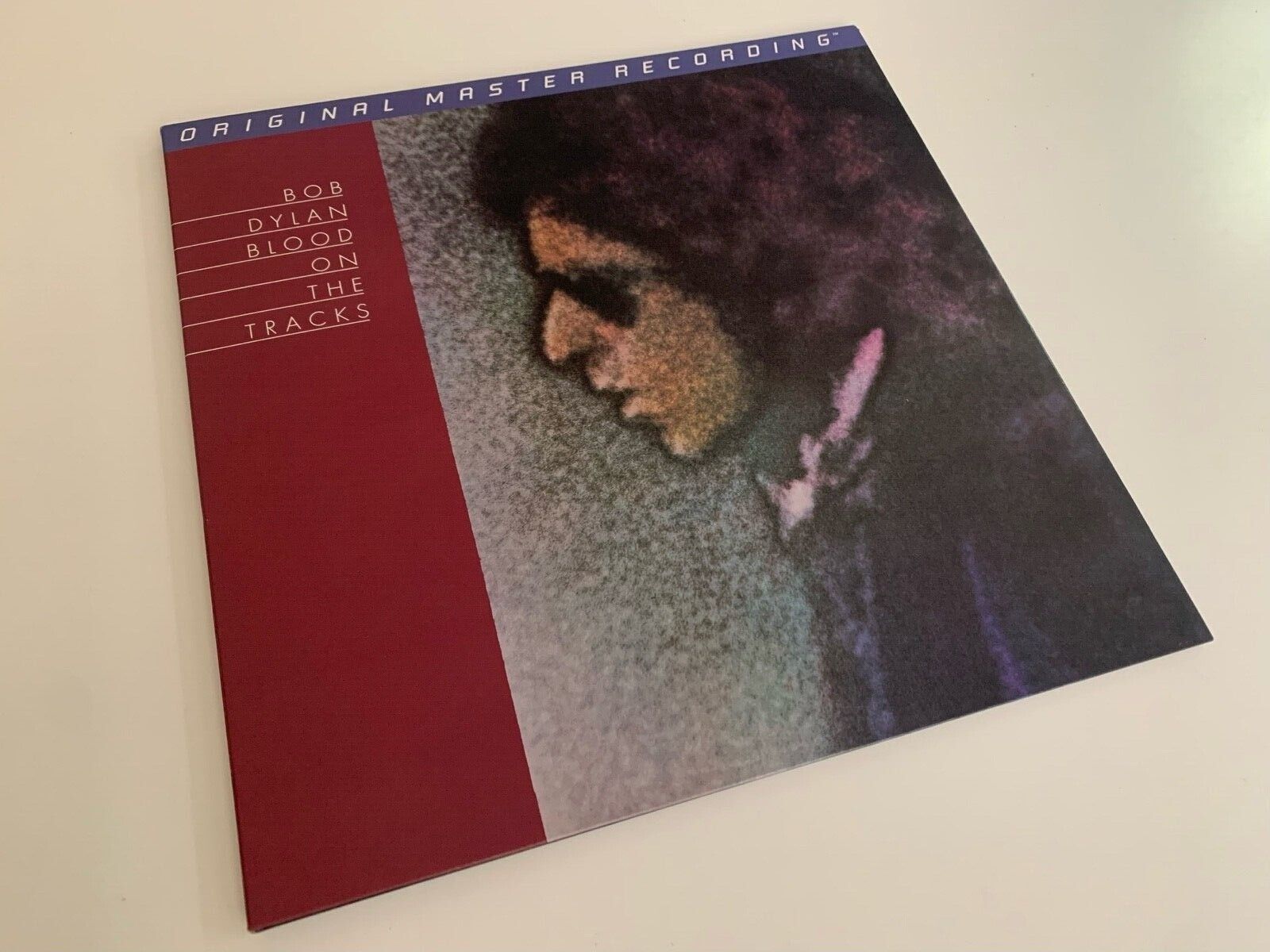 1600x1200 BOB DYLAN ON THE TRACKS LP 33.3 RPM NUMBERED MFSL 1 381