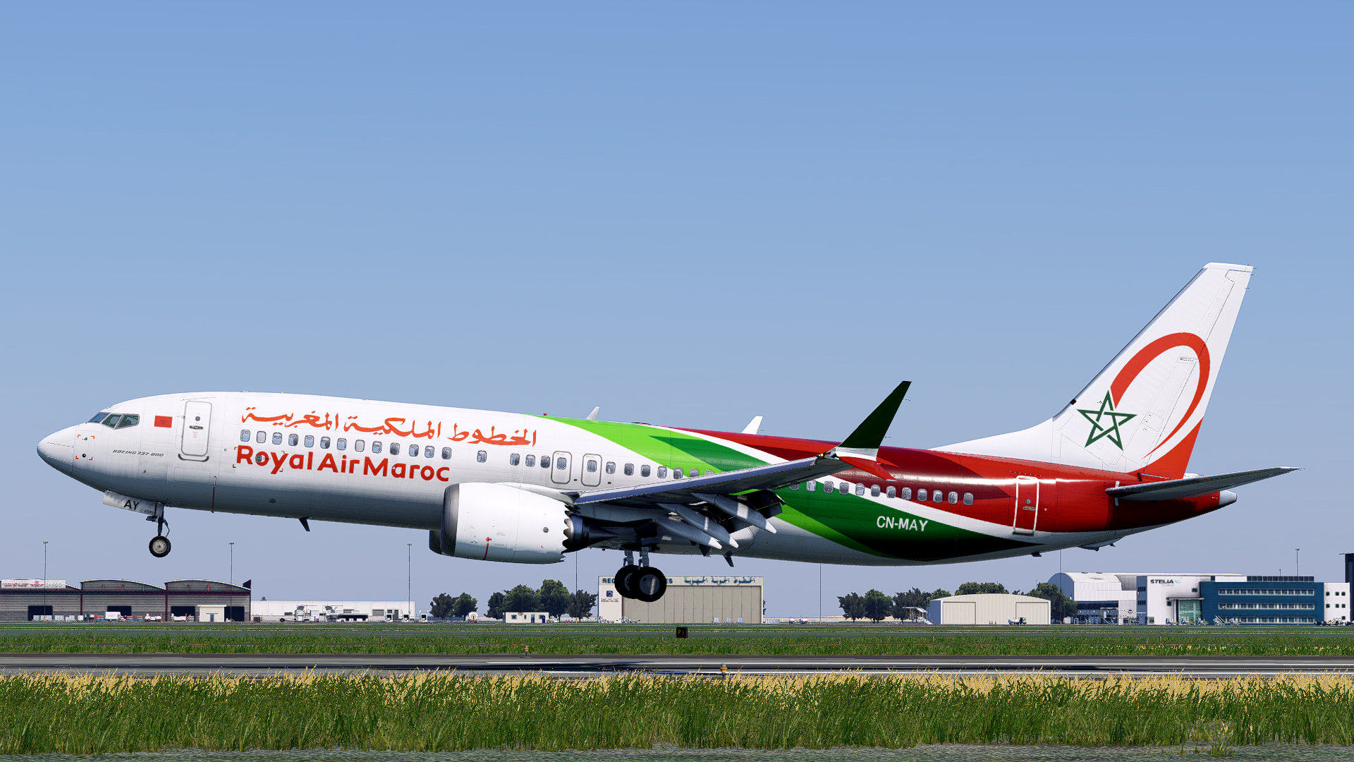 1920x1080 Royal Air Maroc CN MAX & CNMAY 2024 Aircraft Livery Plane.Org Forum