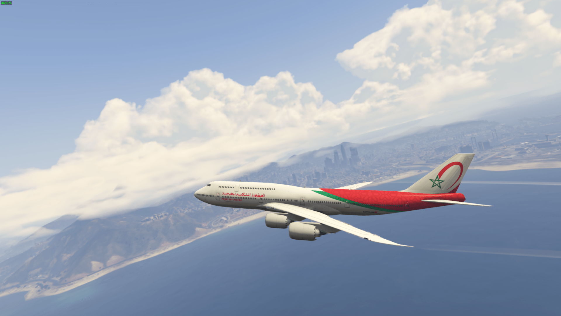 1920x1080 Royal Air Maroc Boeing 747 800 Livery