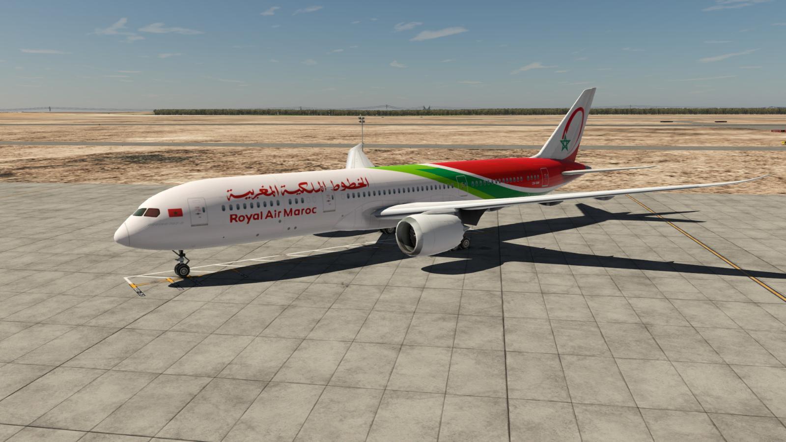1600x900 Traffic Global B787 900 Royal Air Maroc Skins Plane.Org Forum