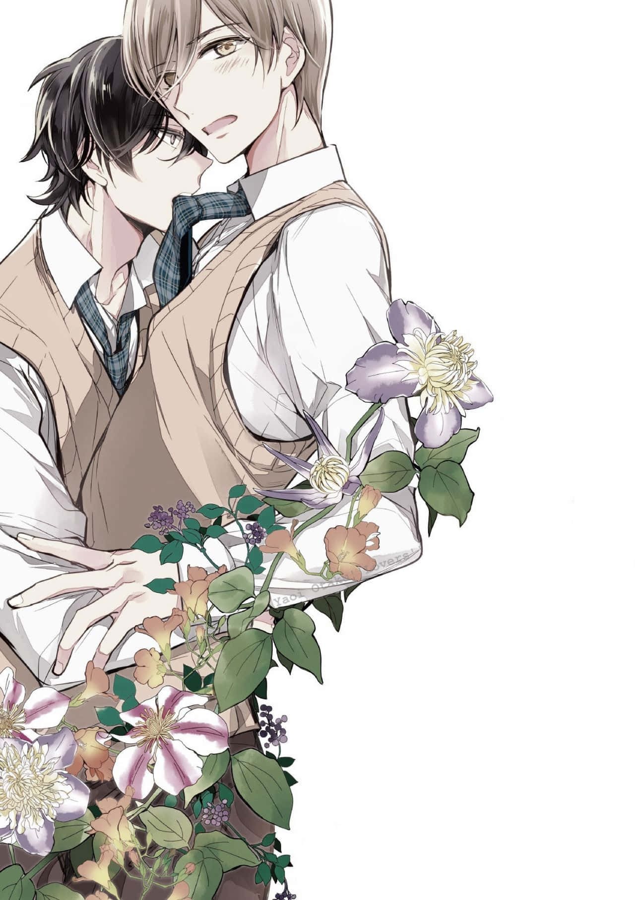 1280x1814 Download Celebrate Pride With Gay Anime Wallpaper