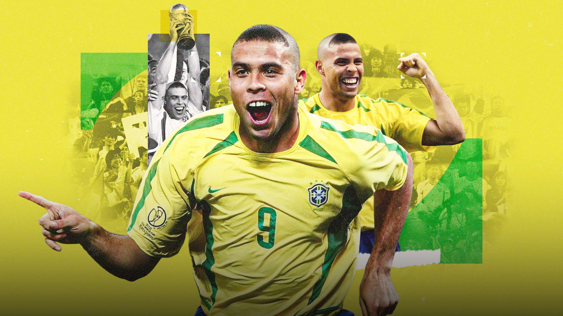 1920x1080 ICONS: How the Cascao haircut changed everything for Ronaldo and Brazil at the 2002 World Cup. Goal.com US