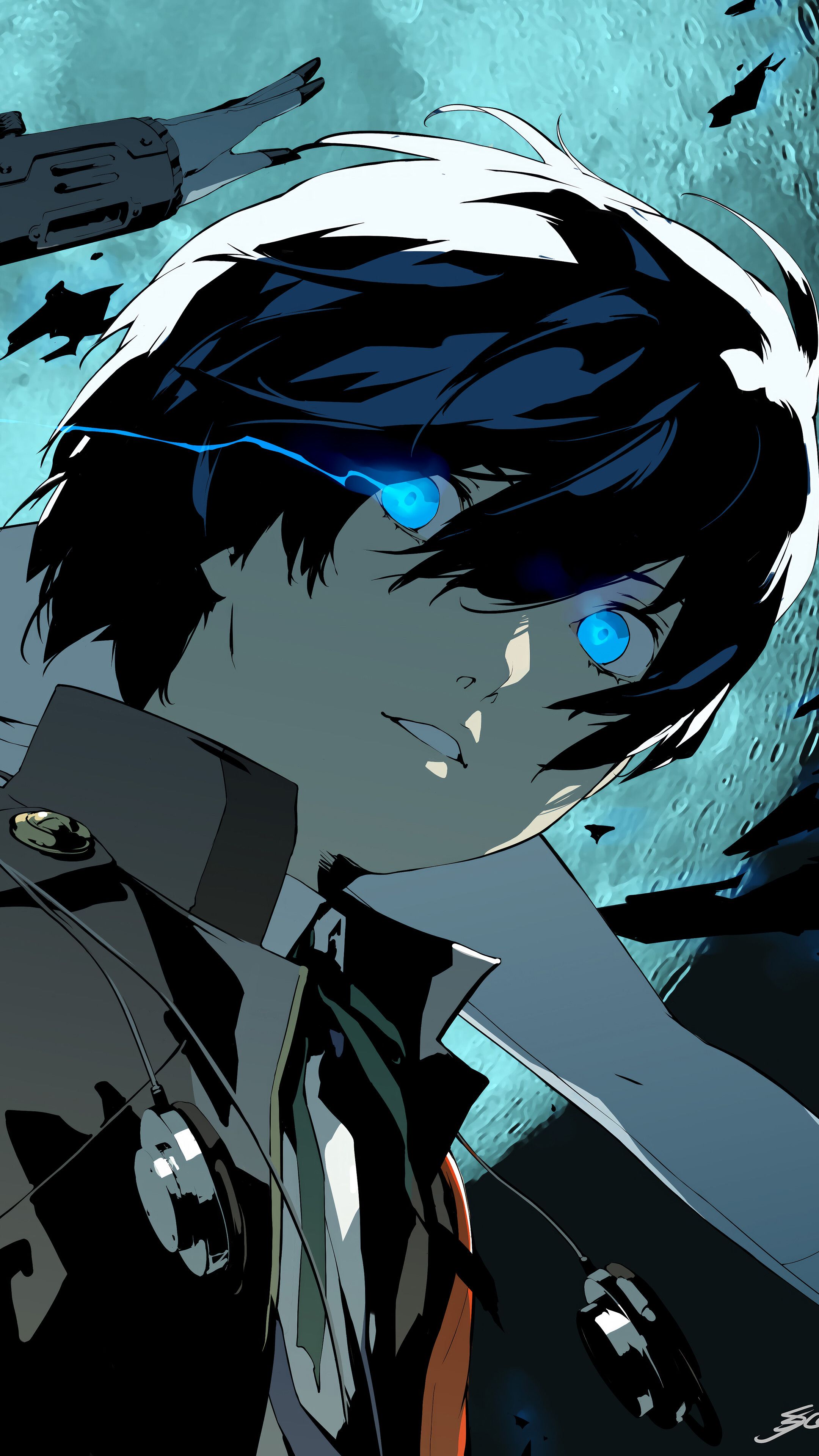 2160x3840 Persona 3 Reload Makoto Yuki Aigis 4K Wallpaper iPhone HD Phone n