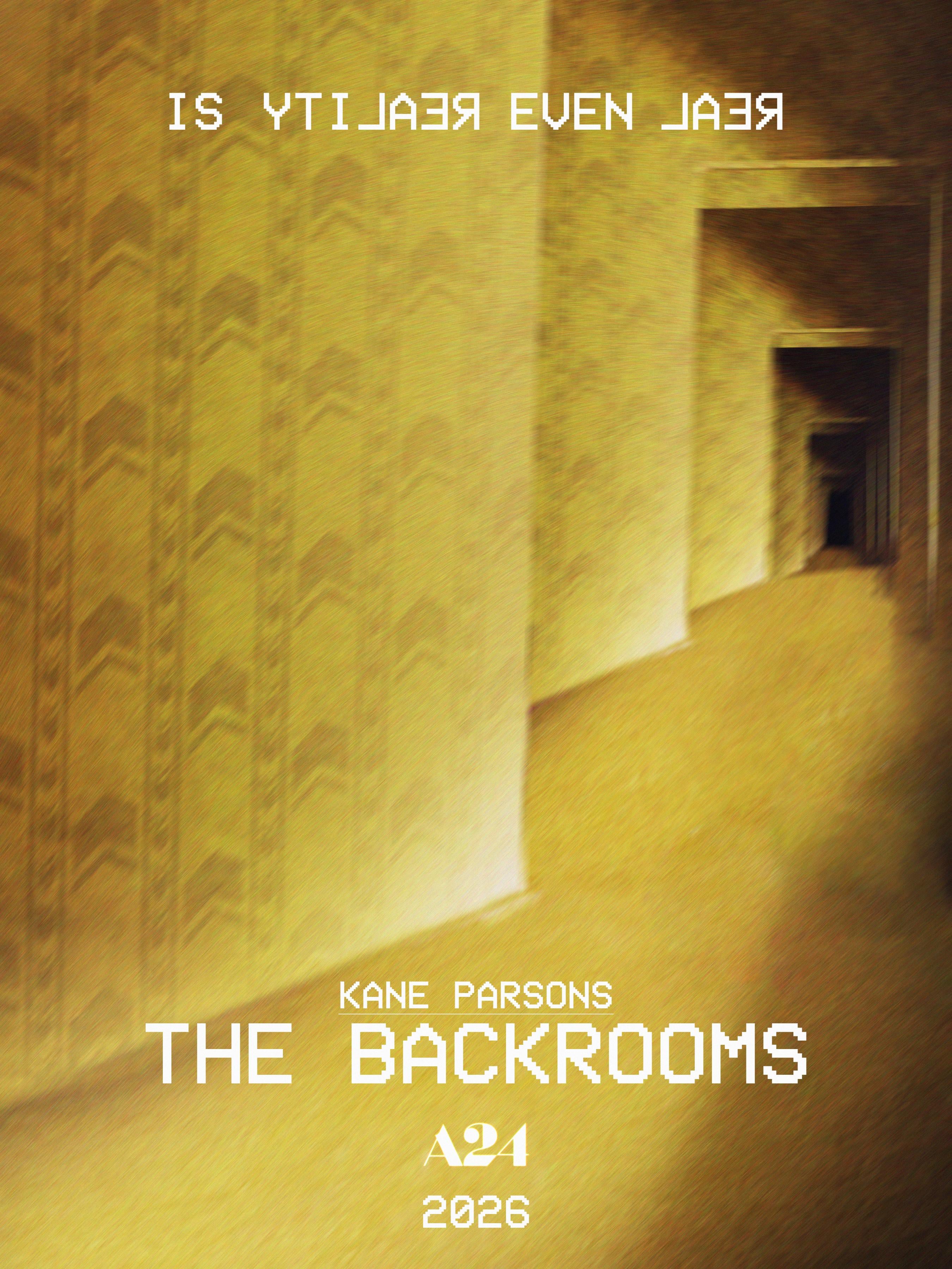 2700x3600 Poster for the backrooms movie made