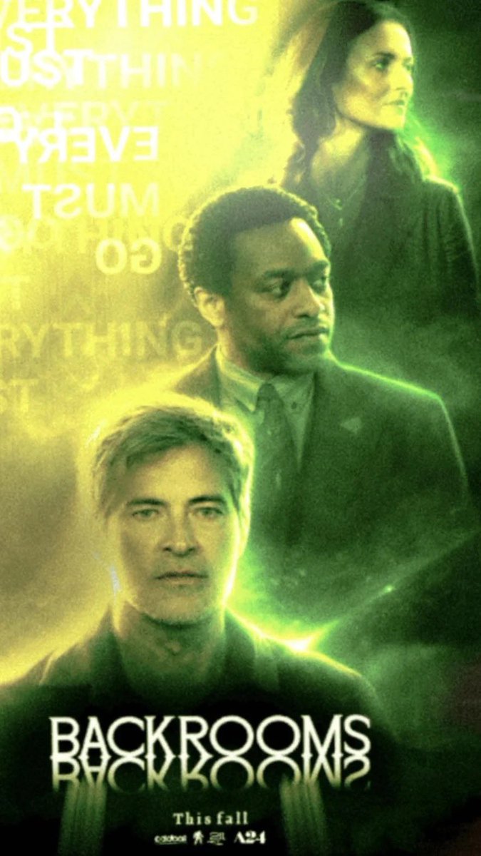 675x1200 A possible poster for the upcoming Backrooms movie has appeared on Reddit. The user claims to work at a cinema where a recent delivery of posters and promotional items incuded a movie