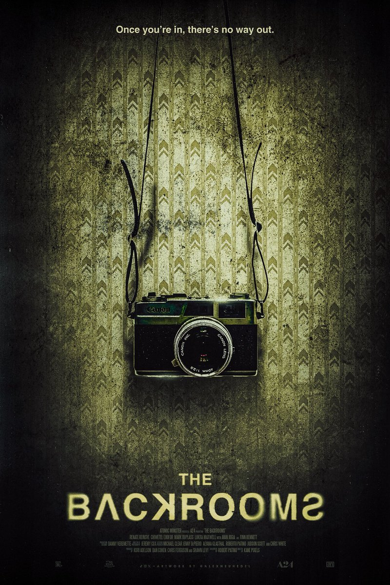800x1200 THE BACKROOMS (2026) wanted to try making a backrooms movie poster for the film coming out next year. i don't know a ton about the horror or lore, but it seems like