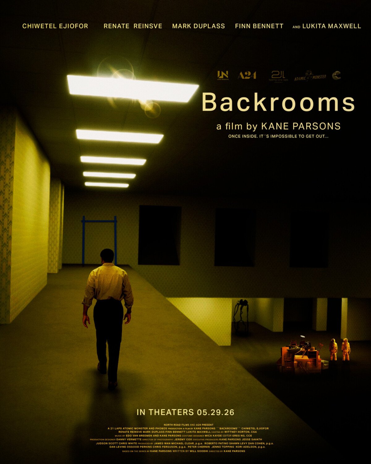 1200x1500 Backrooms Movie Poster. Poster By Luno Designs