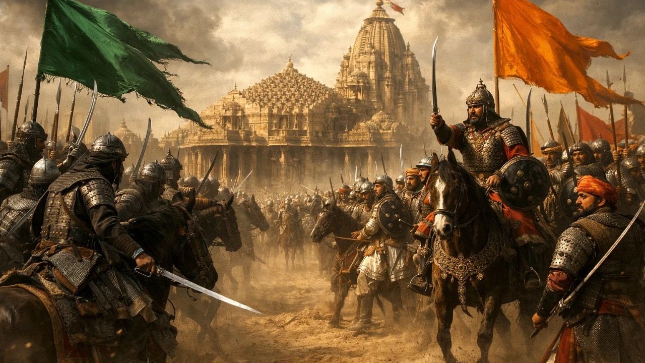 1280x720 Retrieval of Somnath's Linga and Alauddin Khalji's defeat by the Raval of Jalore