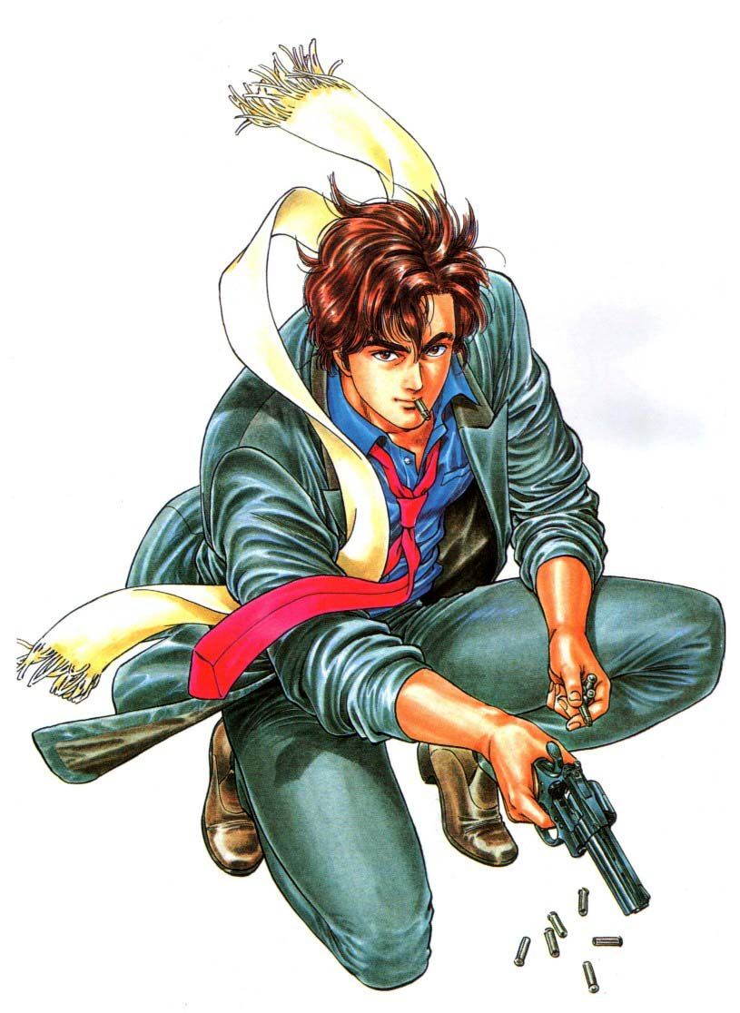 815x1116 Ryo Saeba Hunter by Hojo Tsukasa Anime Image Board