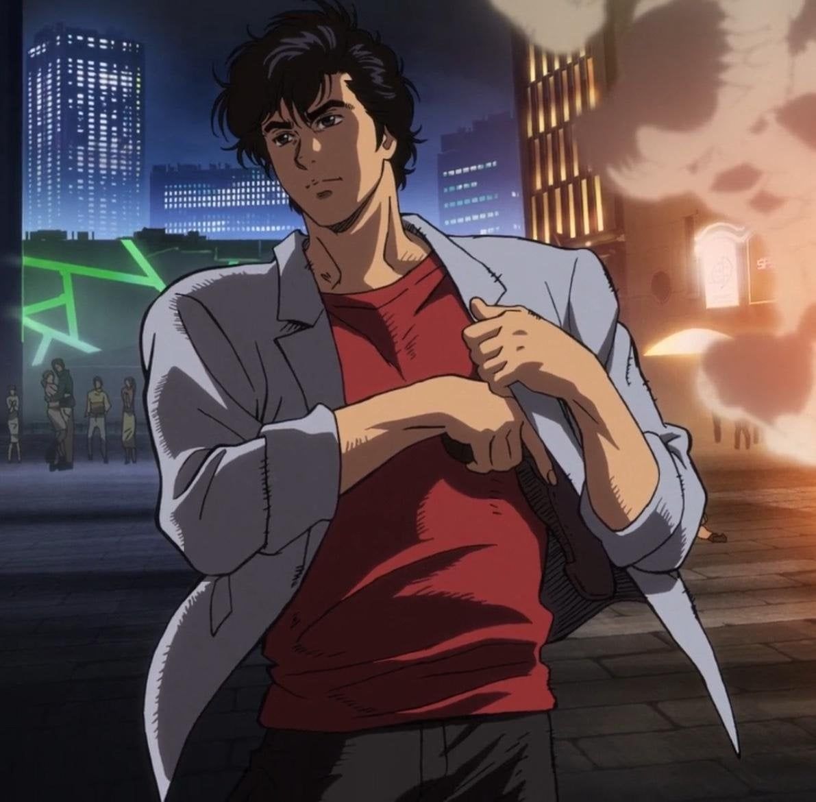 1191x1170 After four months of watching City Hunter, I've accumulated all of Ryo's best feats into one place