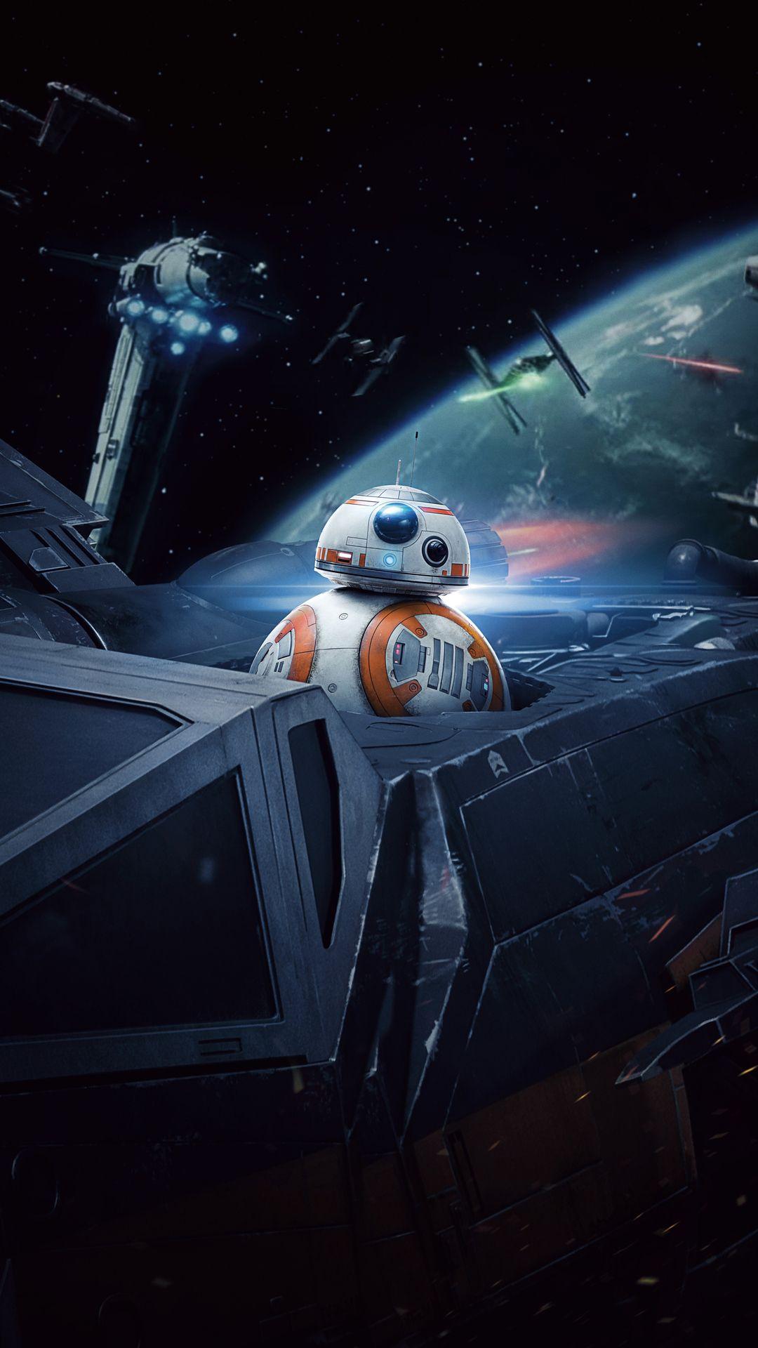 1080x1920 BB8 In Star Wars The Last Jedi 5k iPhone 6s, 6 Plus