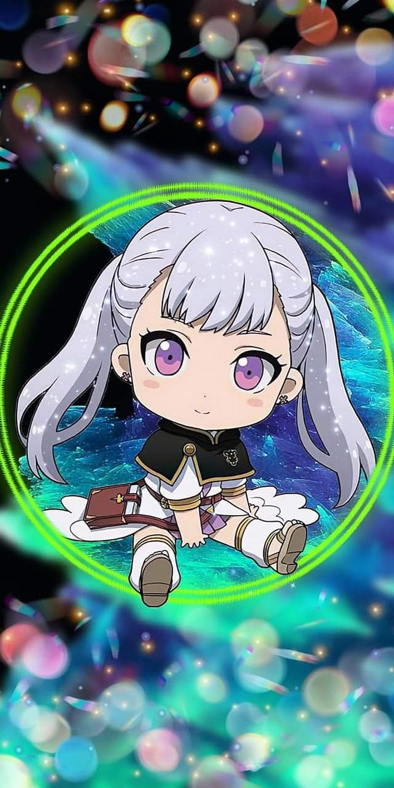 800x1600 Noelle chibi, anime, black clover, HD phone wallpaper
