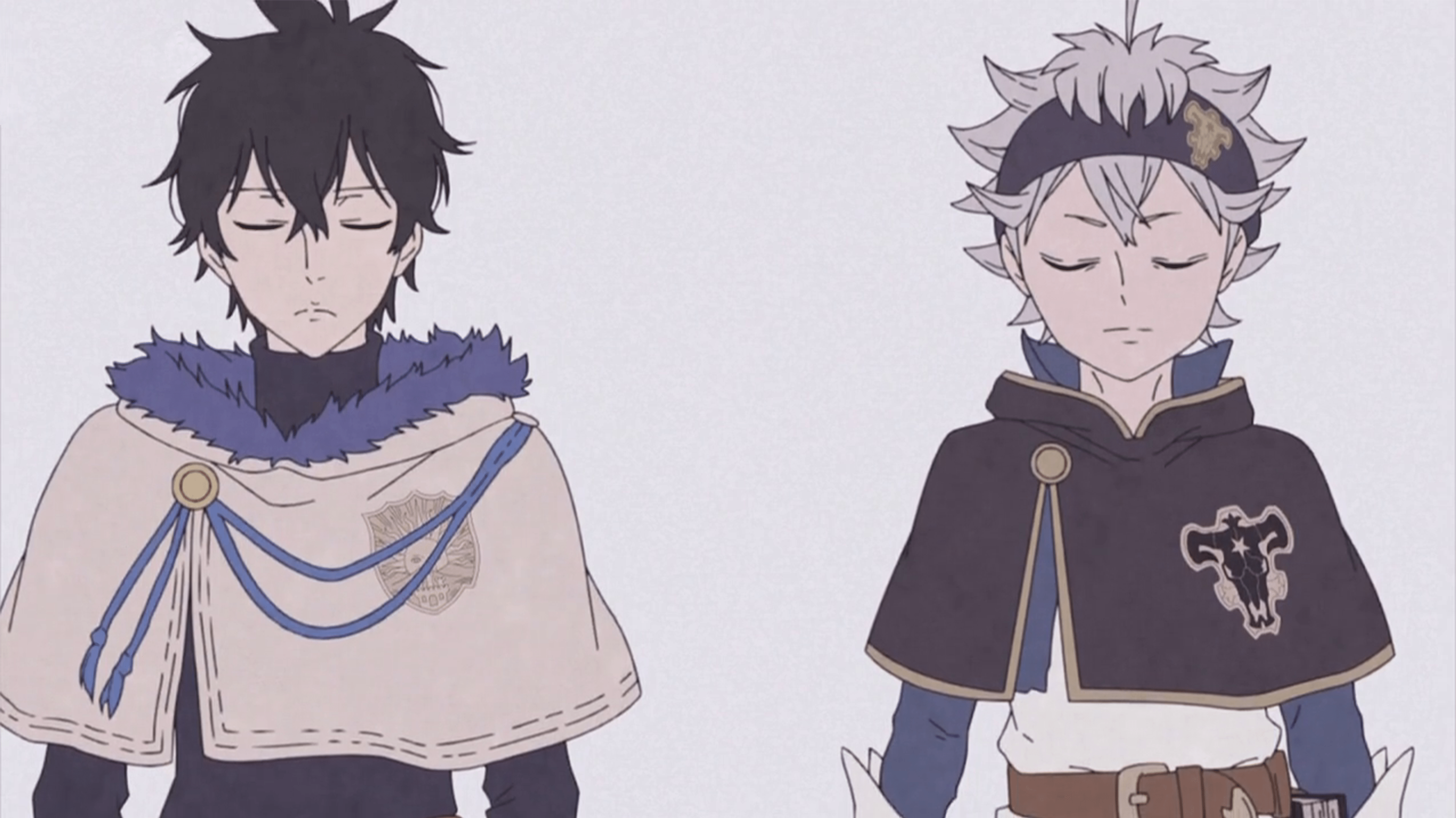 3840x2160 Black Clover Icon: Yuno & Asta Ultra HD Anime Wallpaper