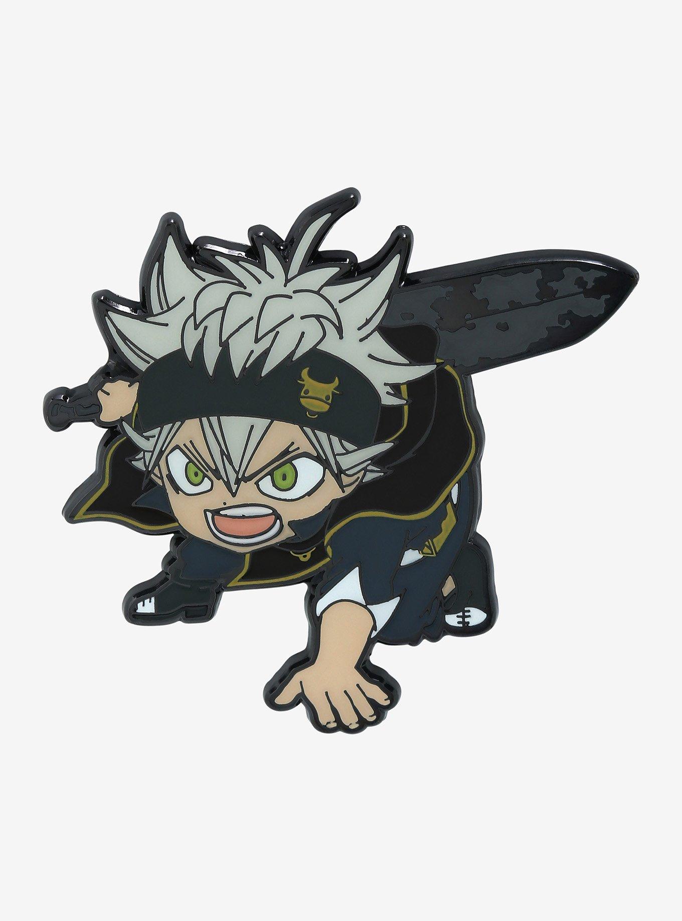 1360x1836 Black Clover Chibi Asta Enamel Pin