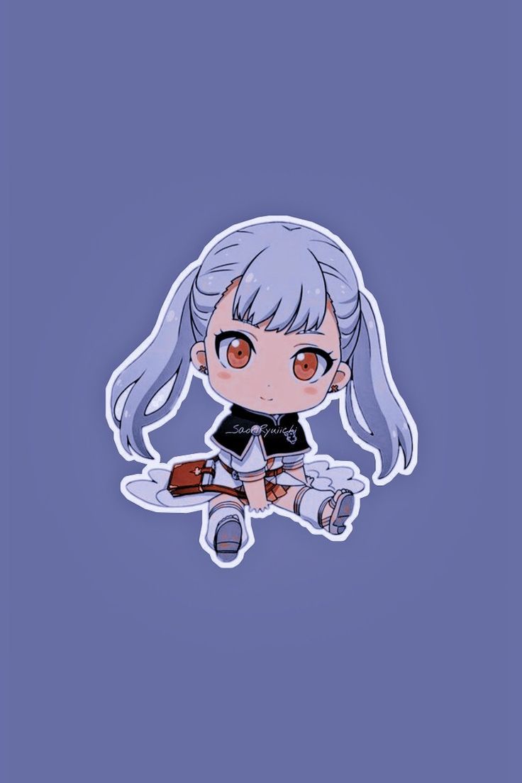 736x1104 Black Clover chibi