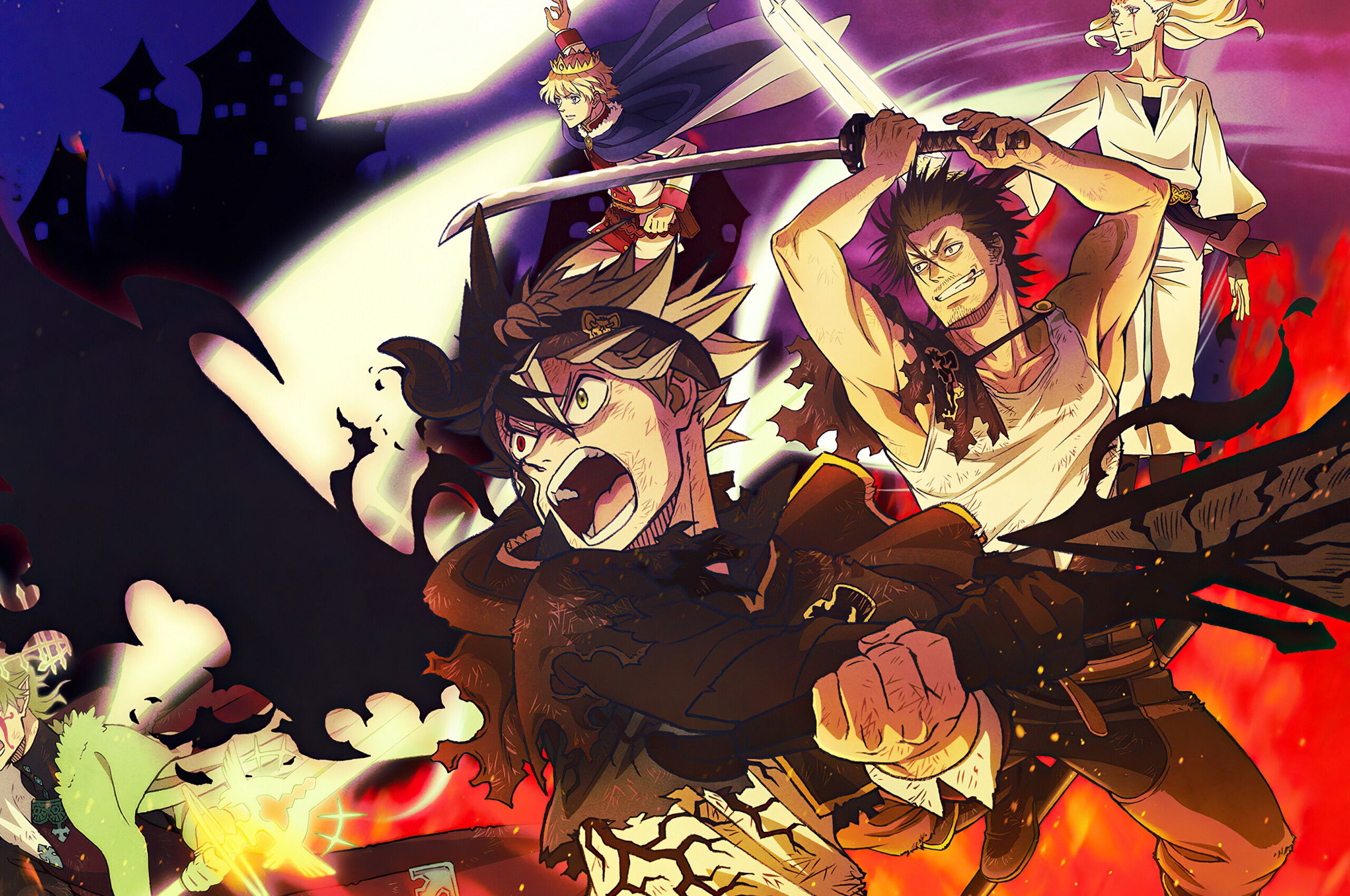 2560x1700 Black Clover Wallpaper