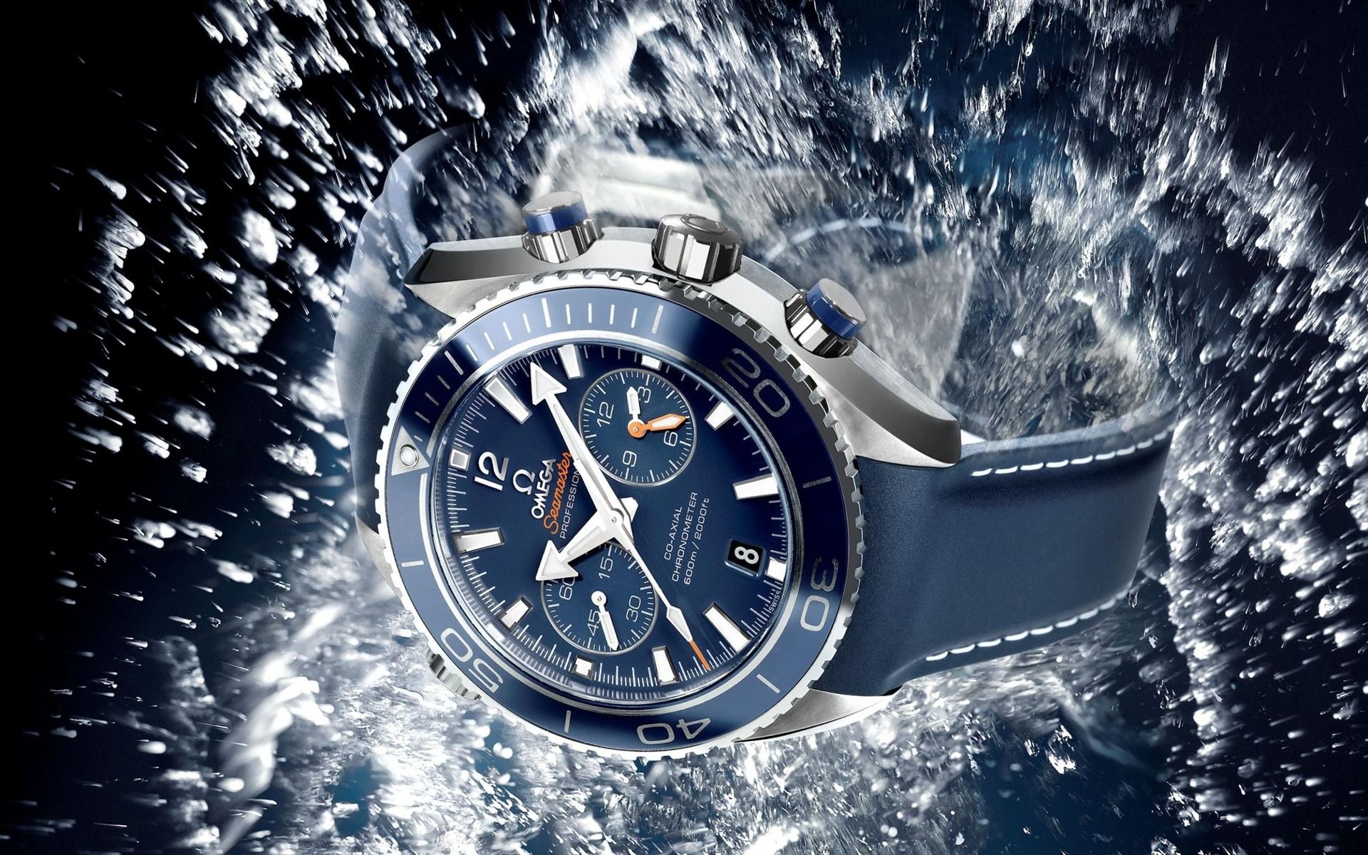 1920x1200 Clock Watch Omega Water Seamaster Fashion Watches Wallpaper
